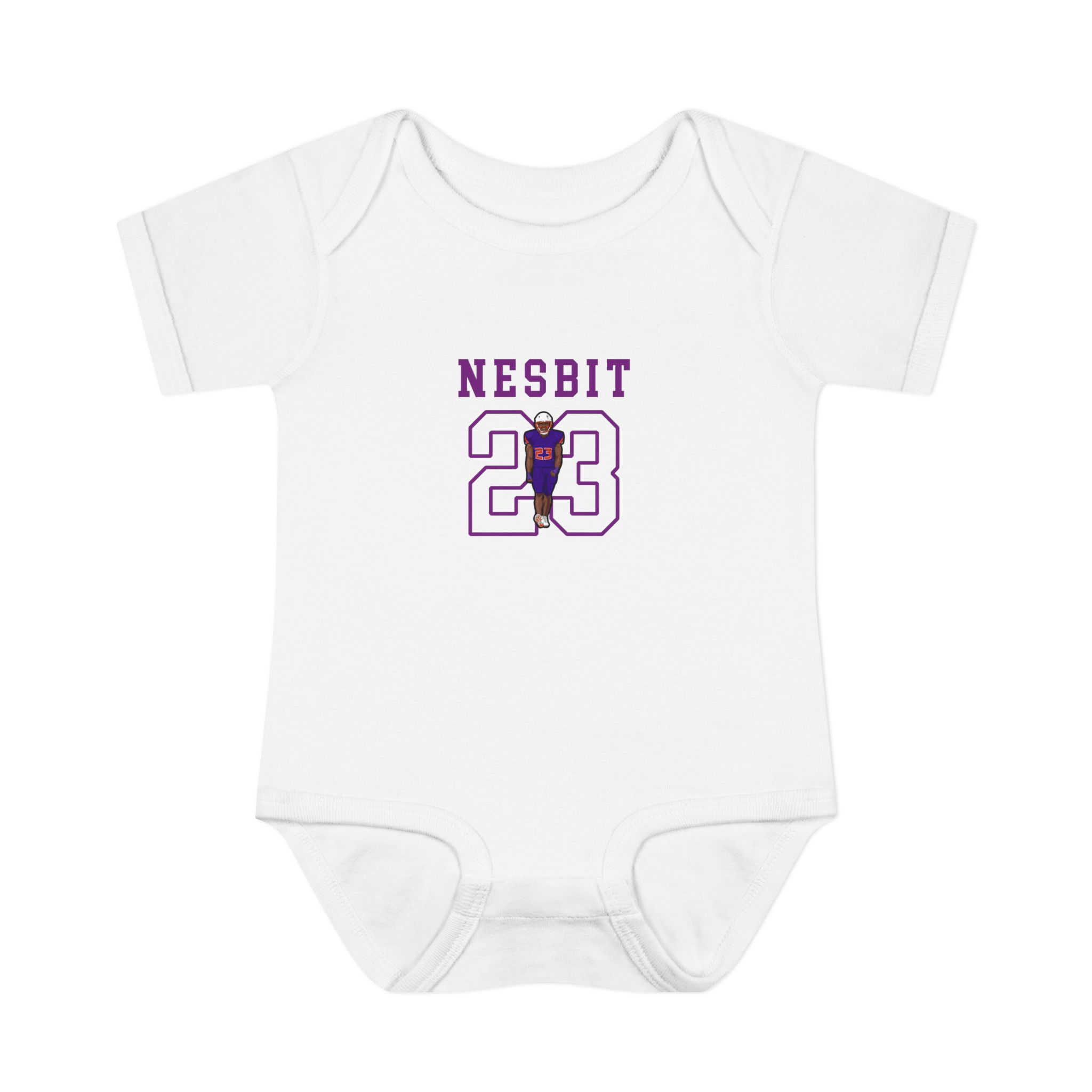 Baby Onesie — character_shirsey in White