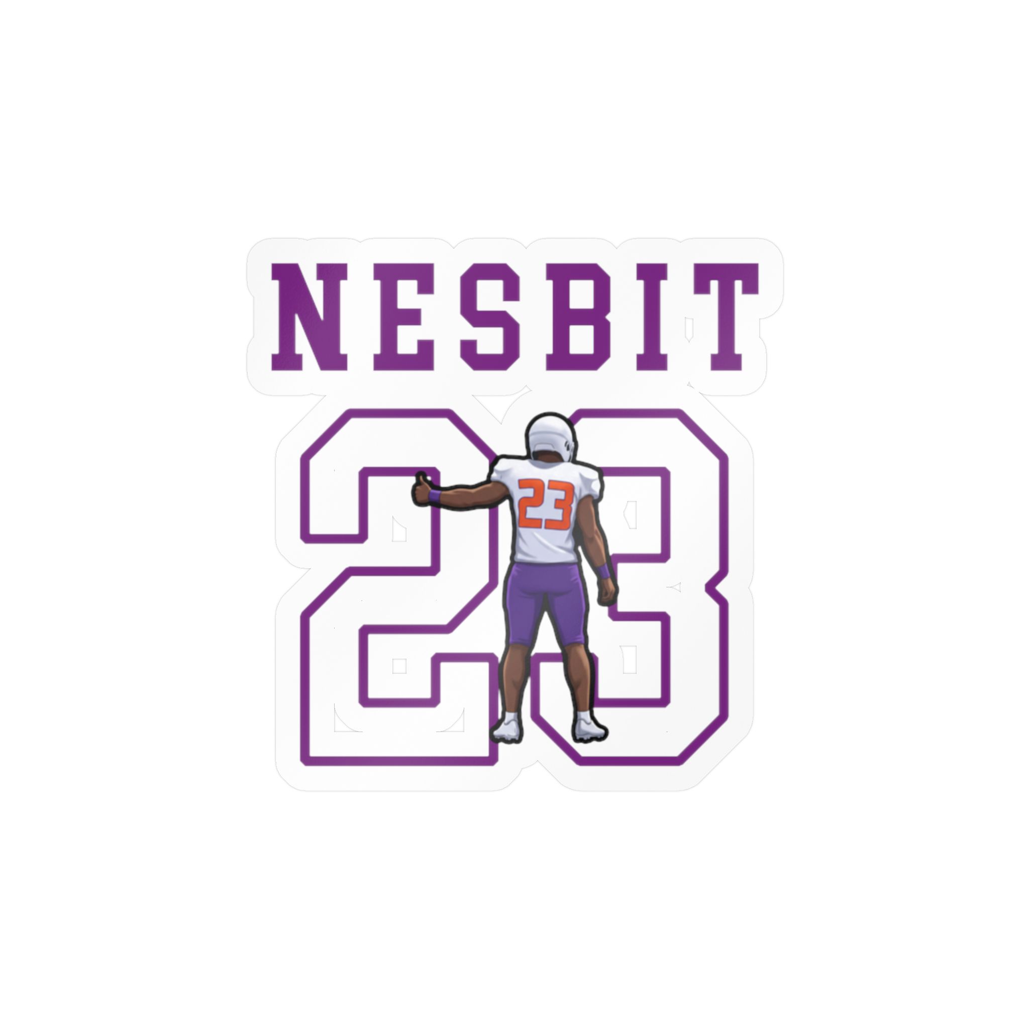 Vinyl Sticker — character_shirsey in Classic