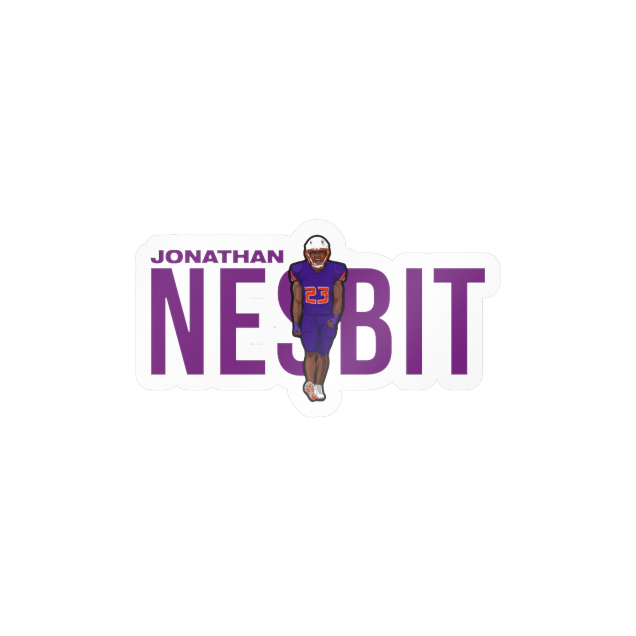 Vinyl Sticker — character_player_name in Classic