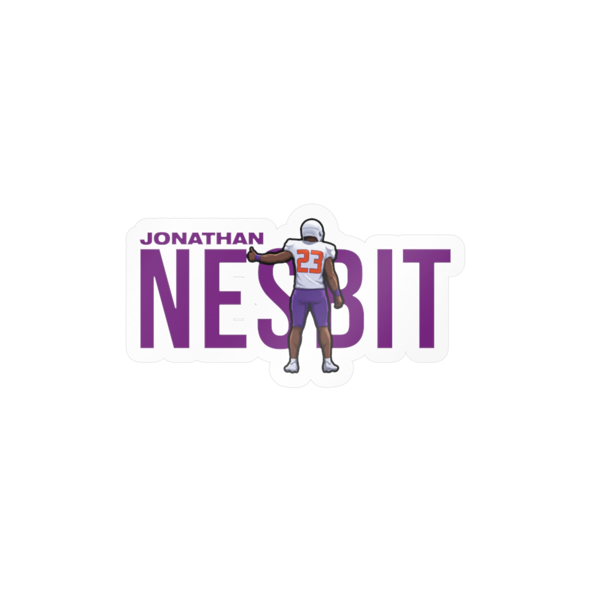 Vinyl Sticker — character_player_name in Classic
