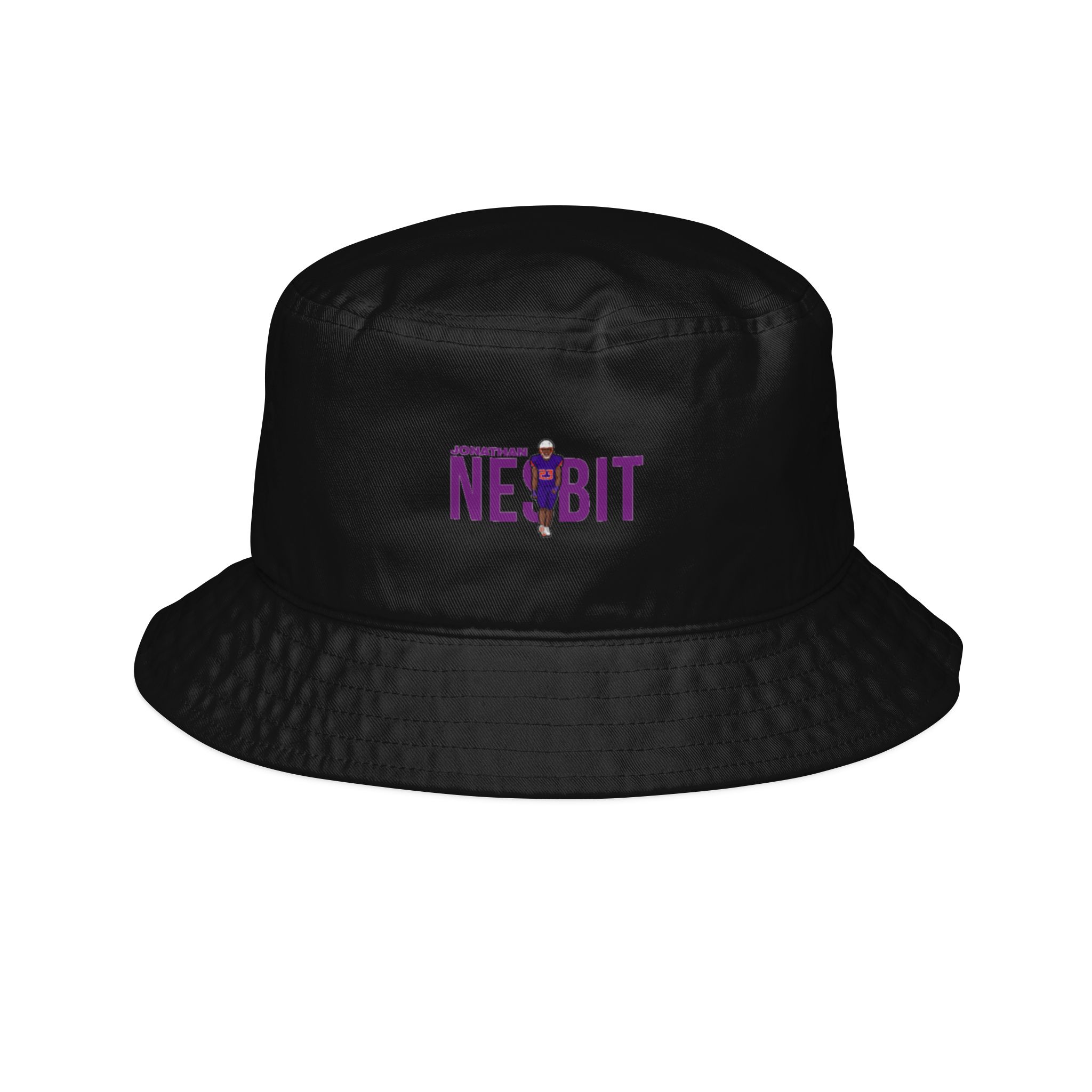 Bucket Hat — character_player_name in Black