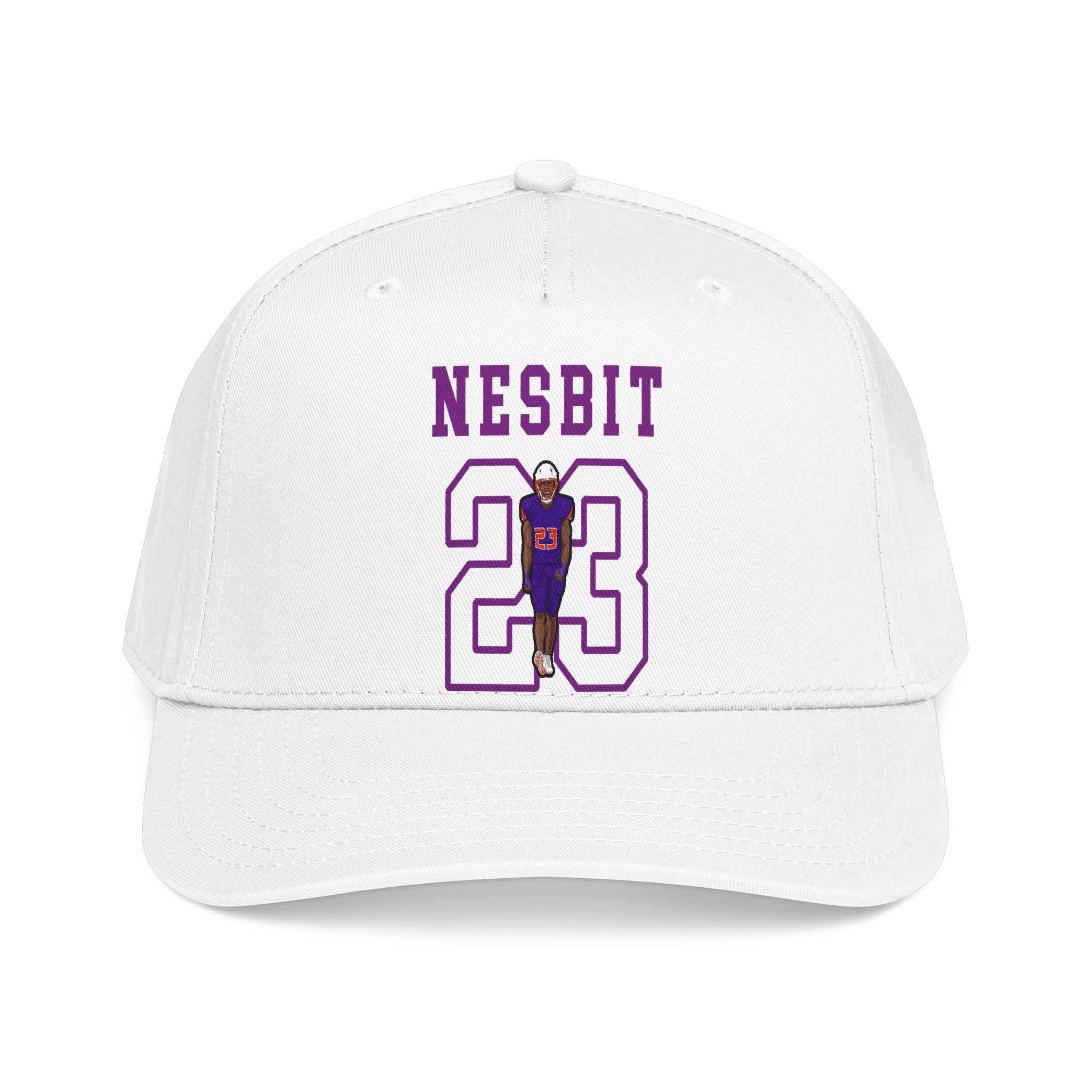 Baseball Cap — character_shirsey in White