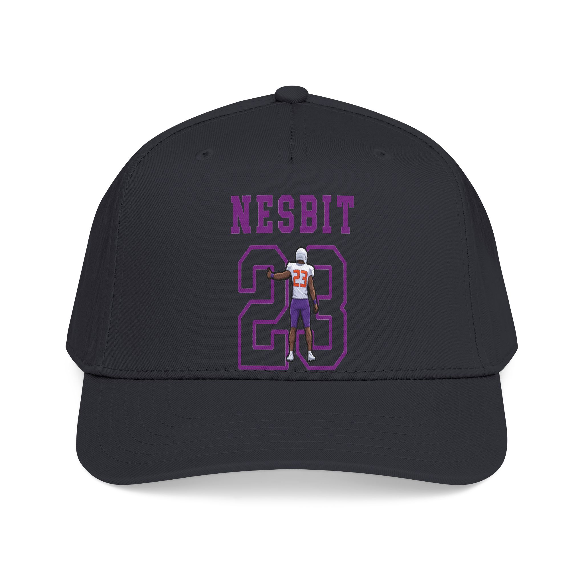 Baseball Cap — character_shirsey in Black