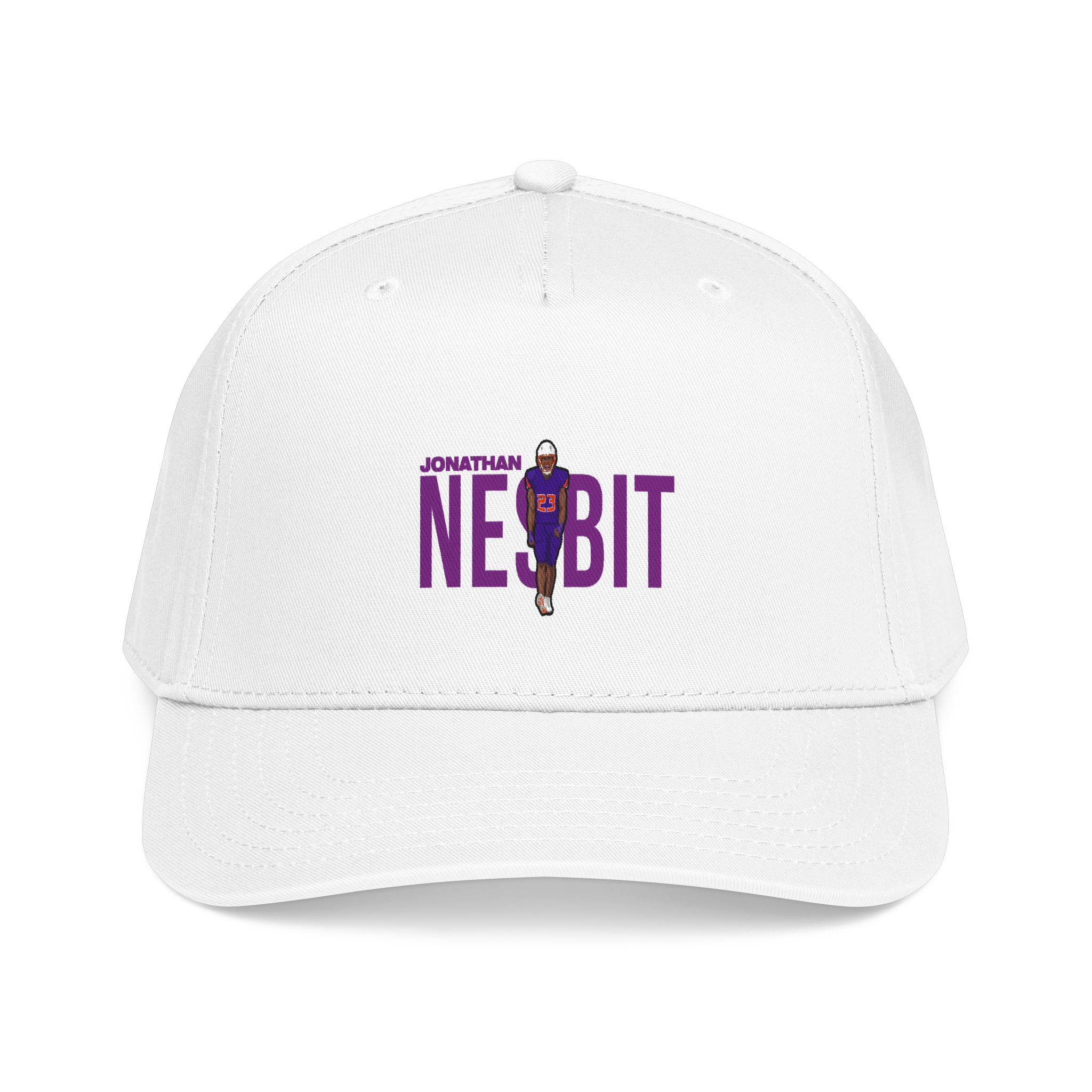 Baseball Cap — character_player_name in White