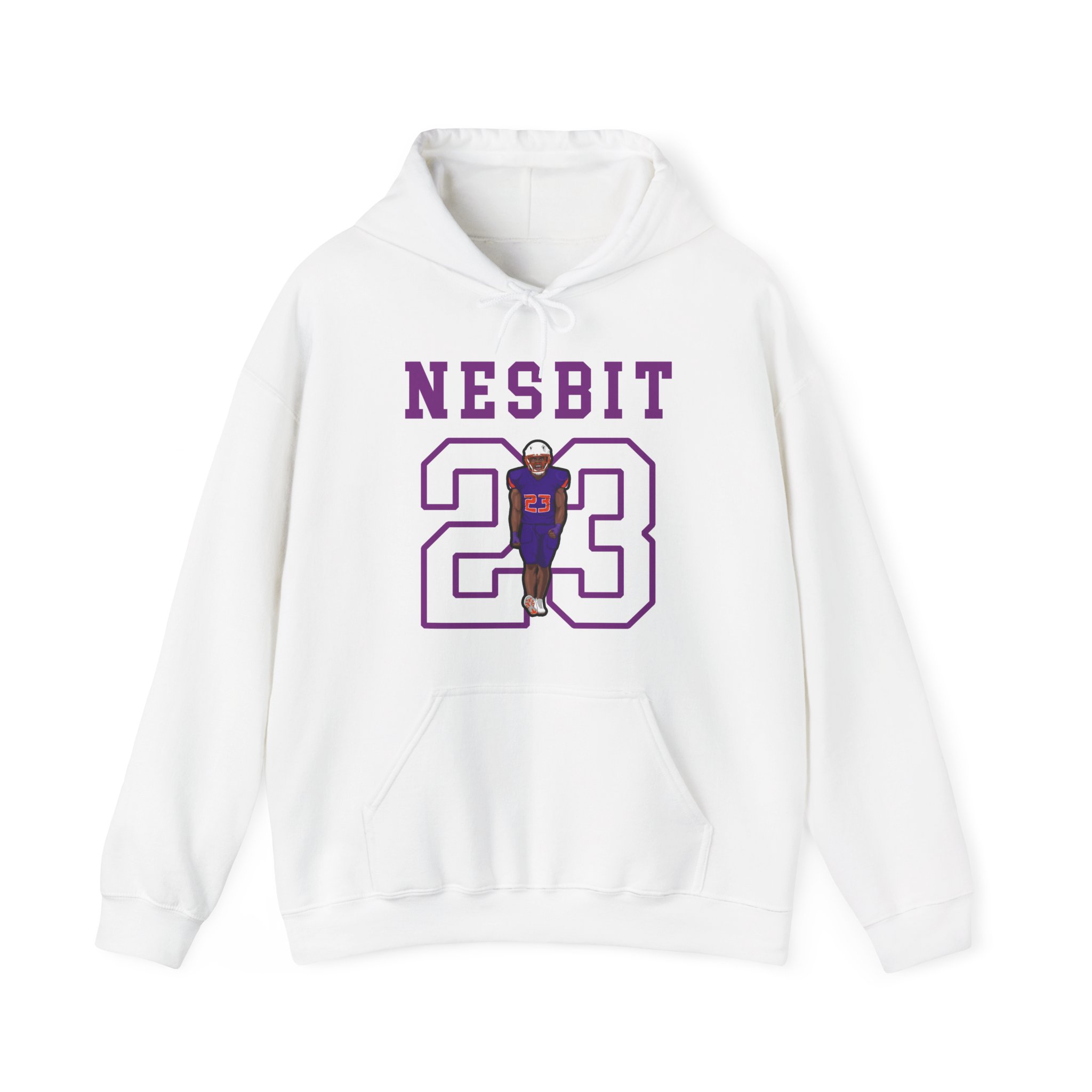 Hoodie — character_shirsey in White