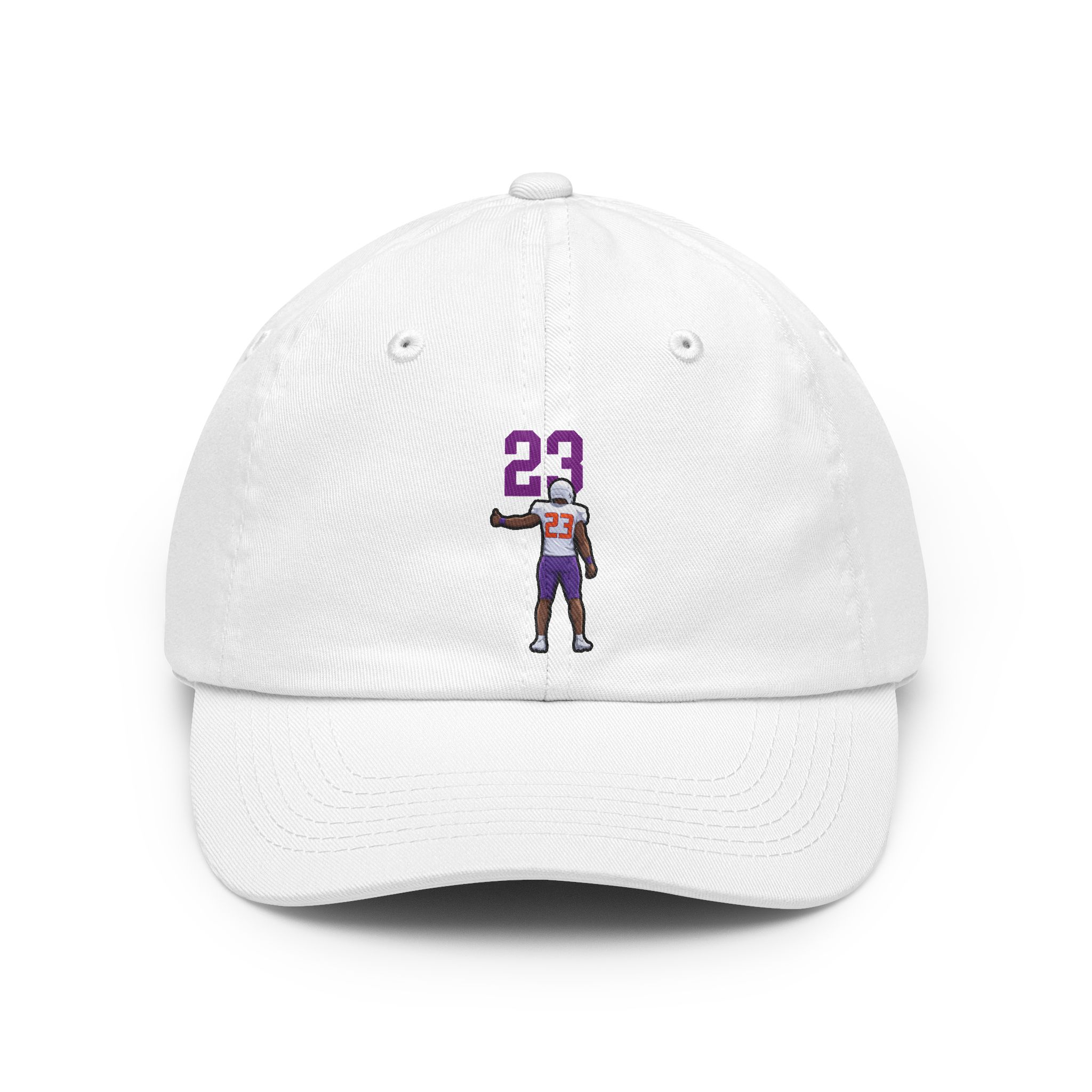 Classic Cap — character_number_top in White