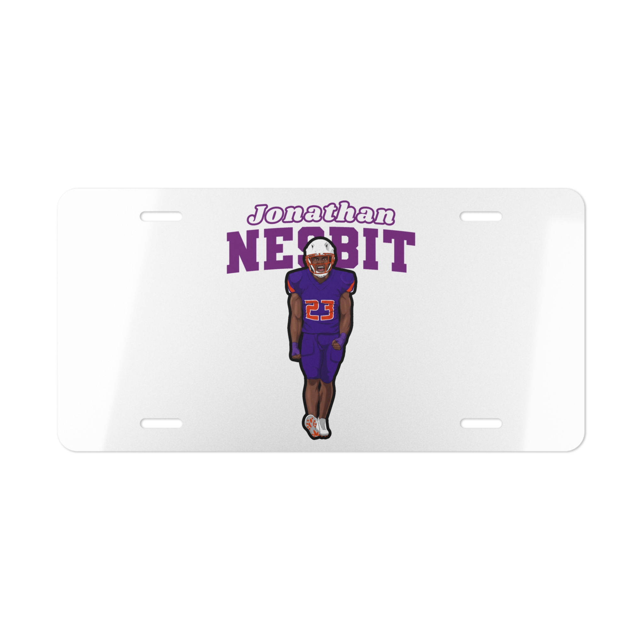 License Plate — character_name_arch in Classic