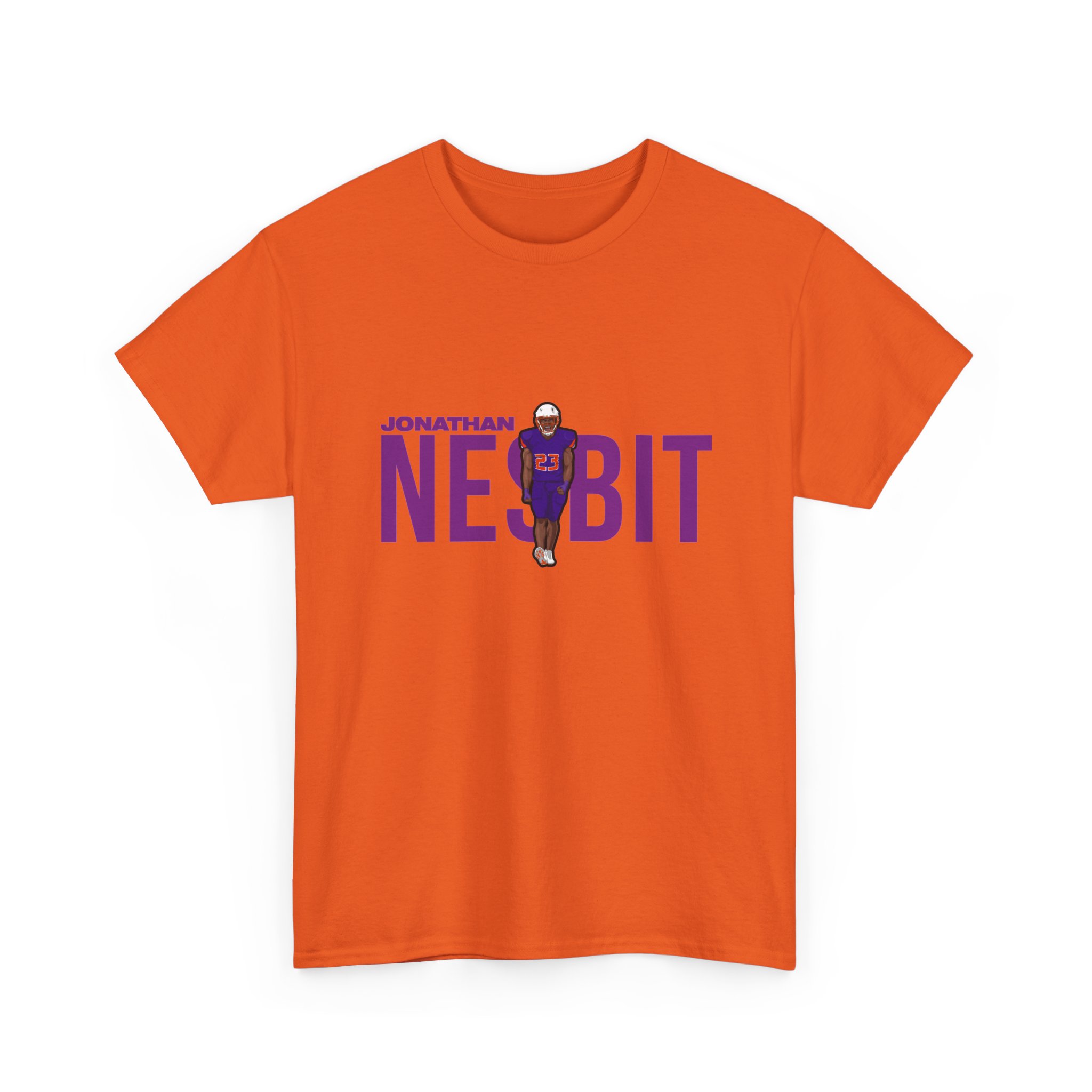 Tee — character_player_name in Orange