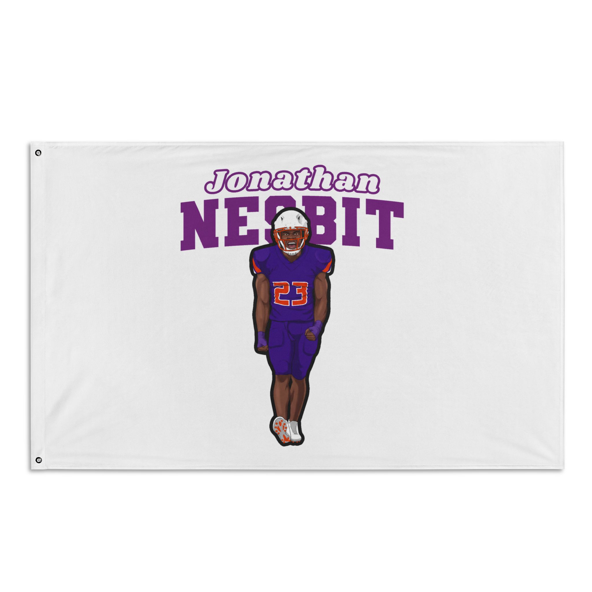 Flag (35 × 56 in) — character_name_arch in Classic