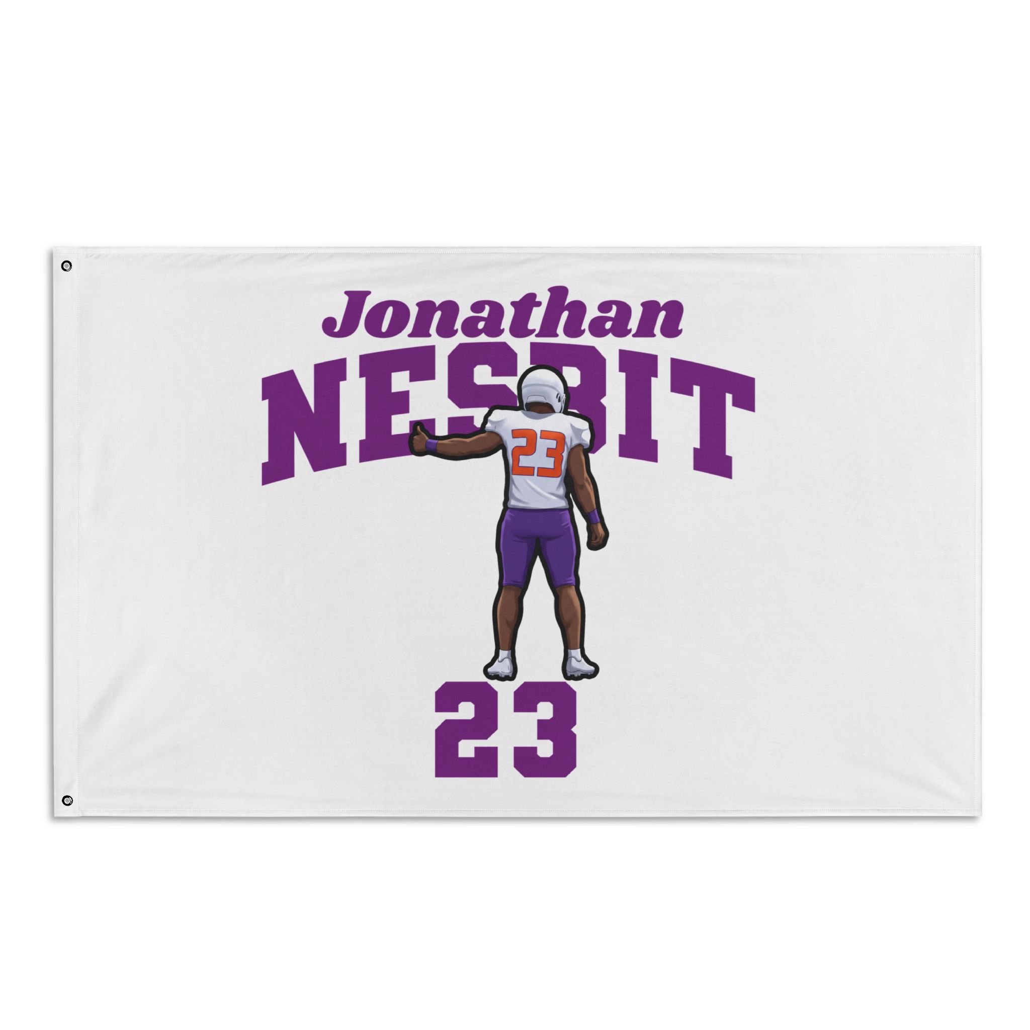 Flag (35 × 56 in) — character_signature_arch in Classic