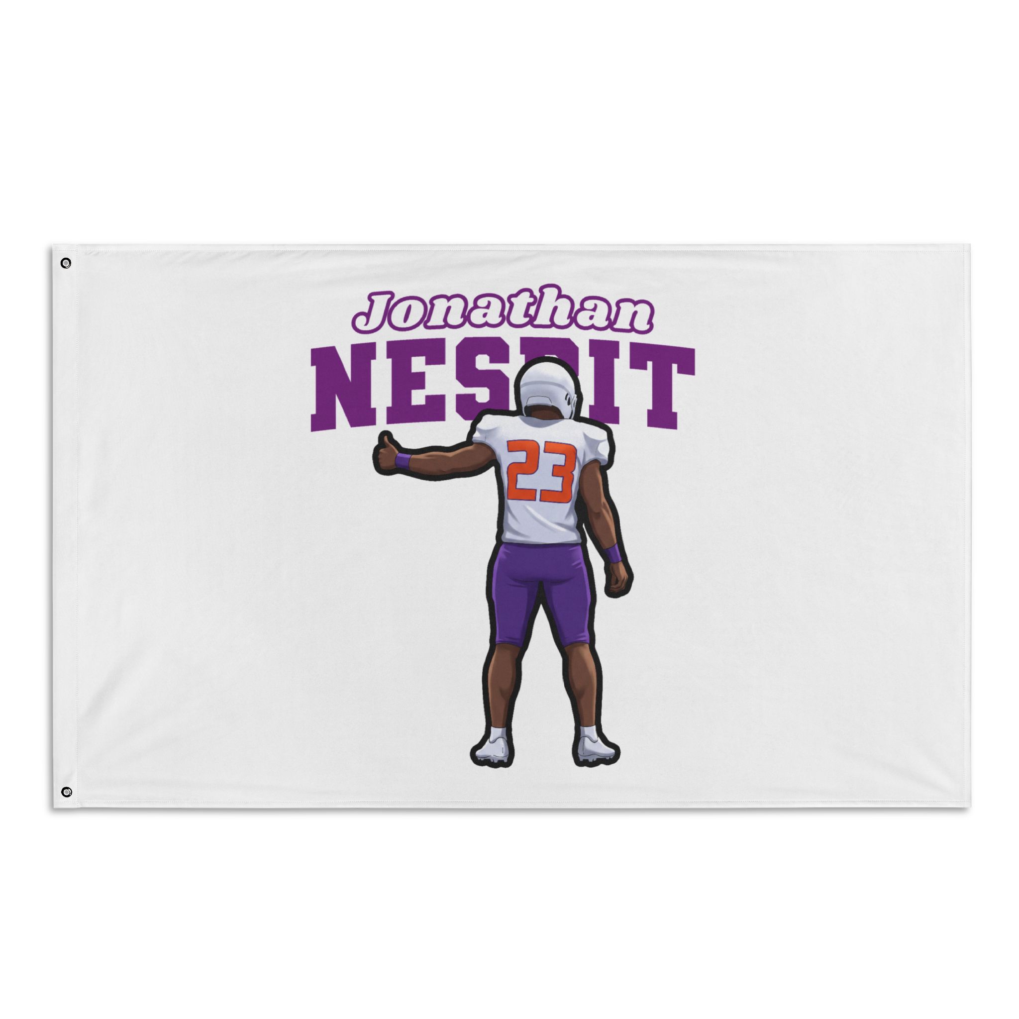 Flag (35 × 56 in) — character_name_arch in Classic