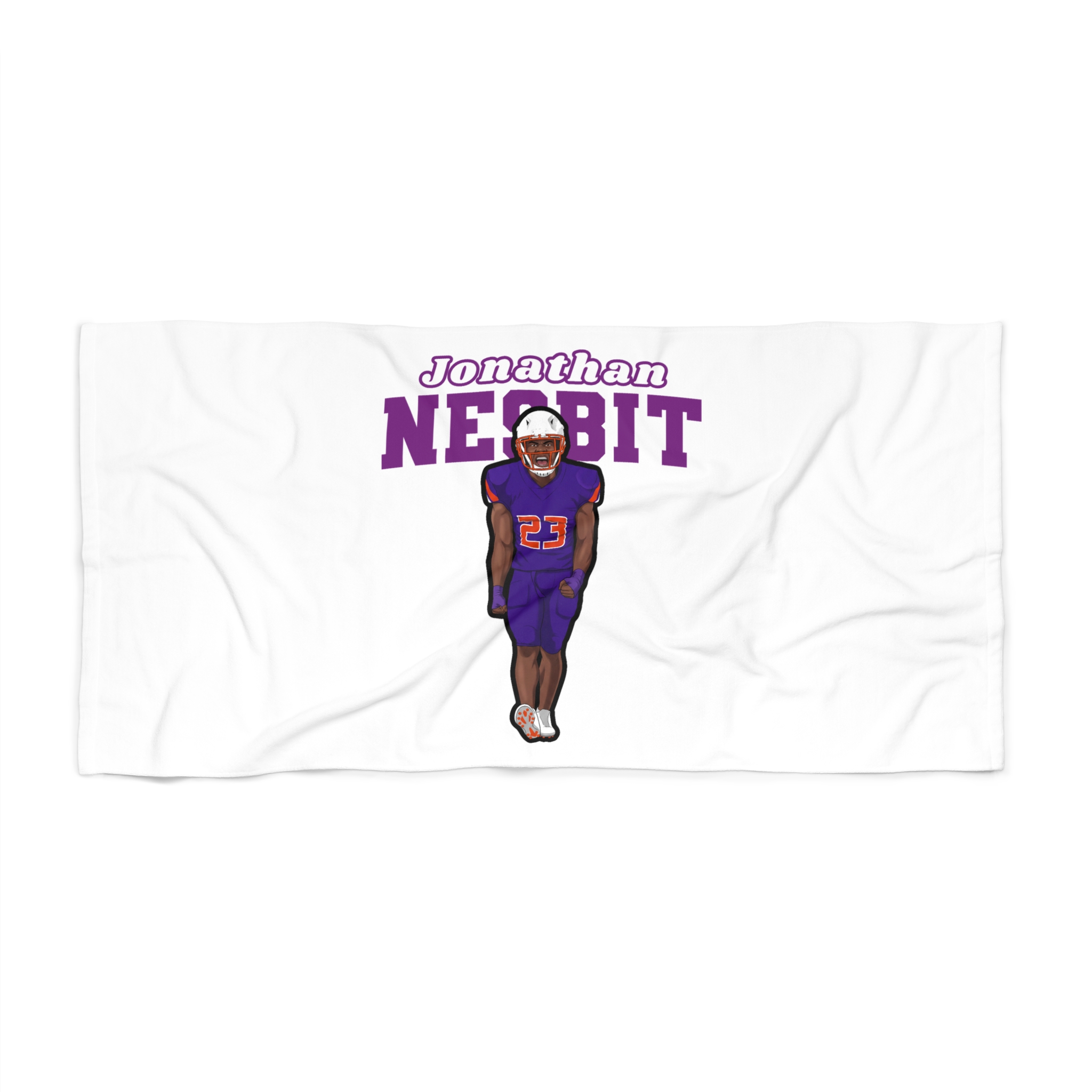 Beach Towel — character_name_arch in Classic