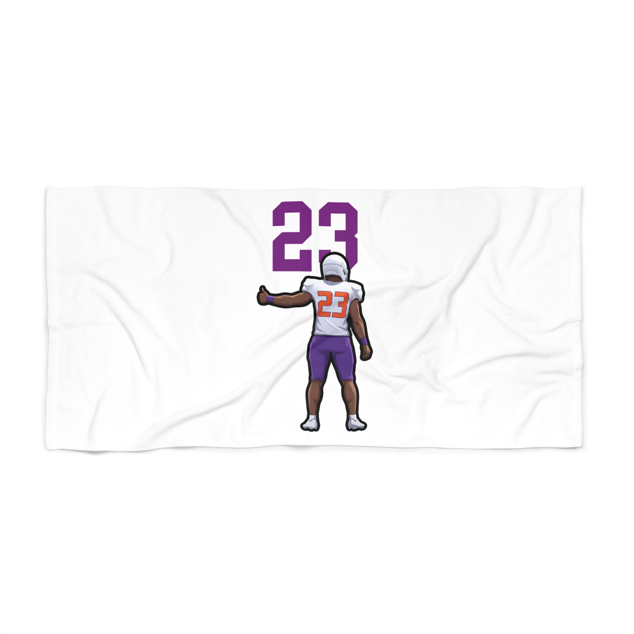 Beach Towel — character_number_top in Classic