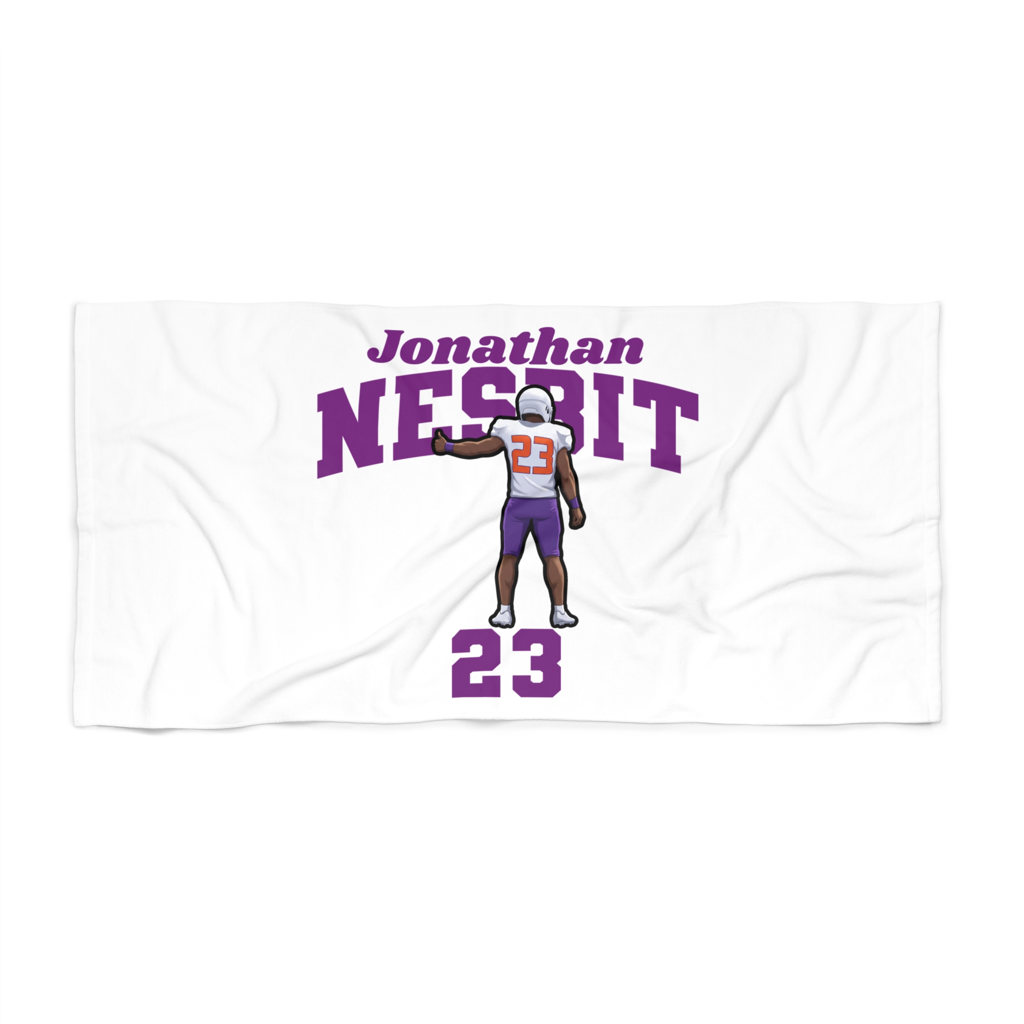 Beach Towel — character_signature_arch in Classic