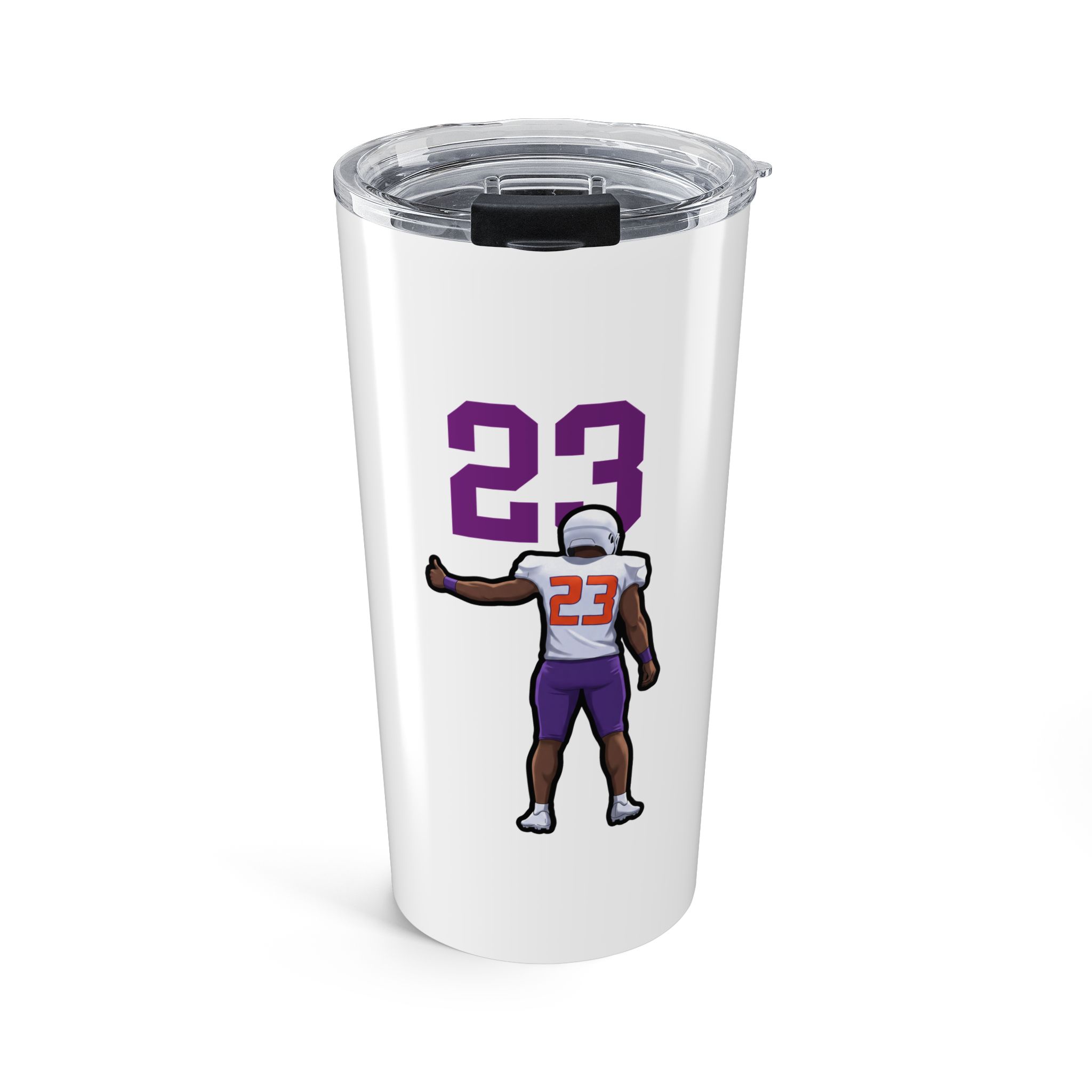 20oz Tumbler — character_number_top in Classic