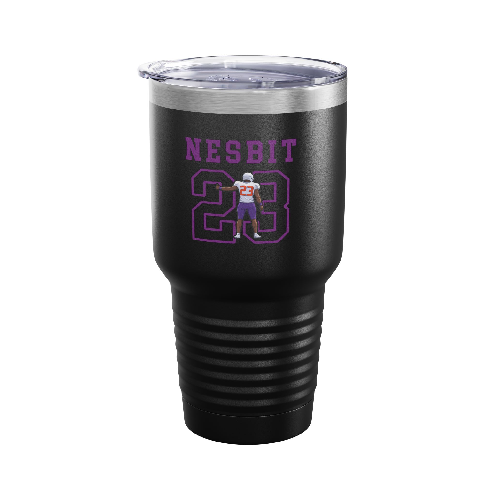 30oz Tumbler — character_shirsey in Black