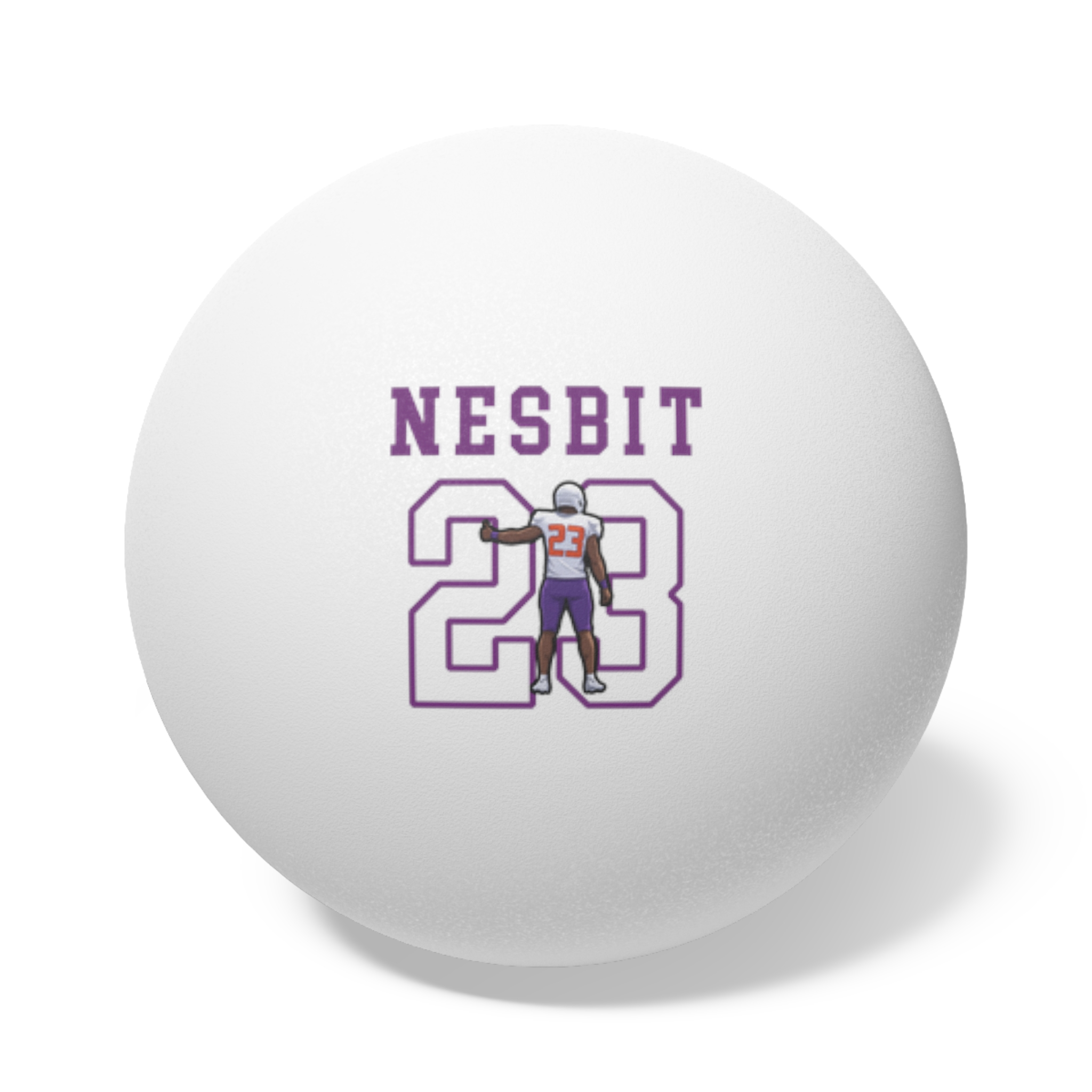Ping Pong Balls, 6 pcs — character_shirsey in White