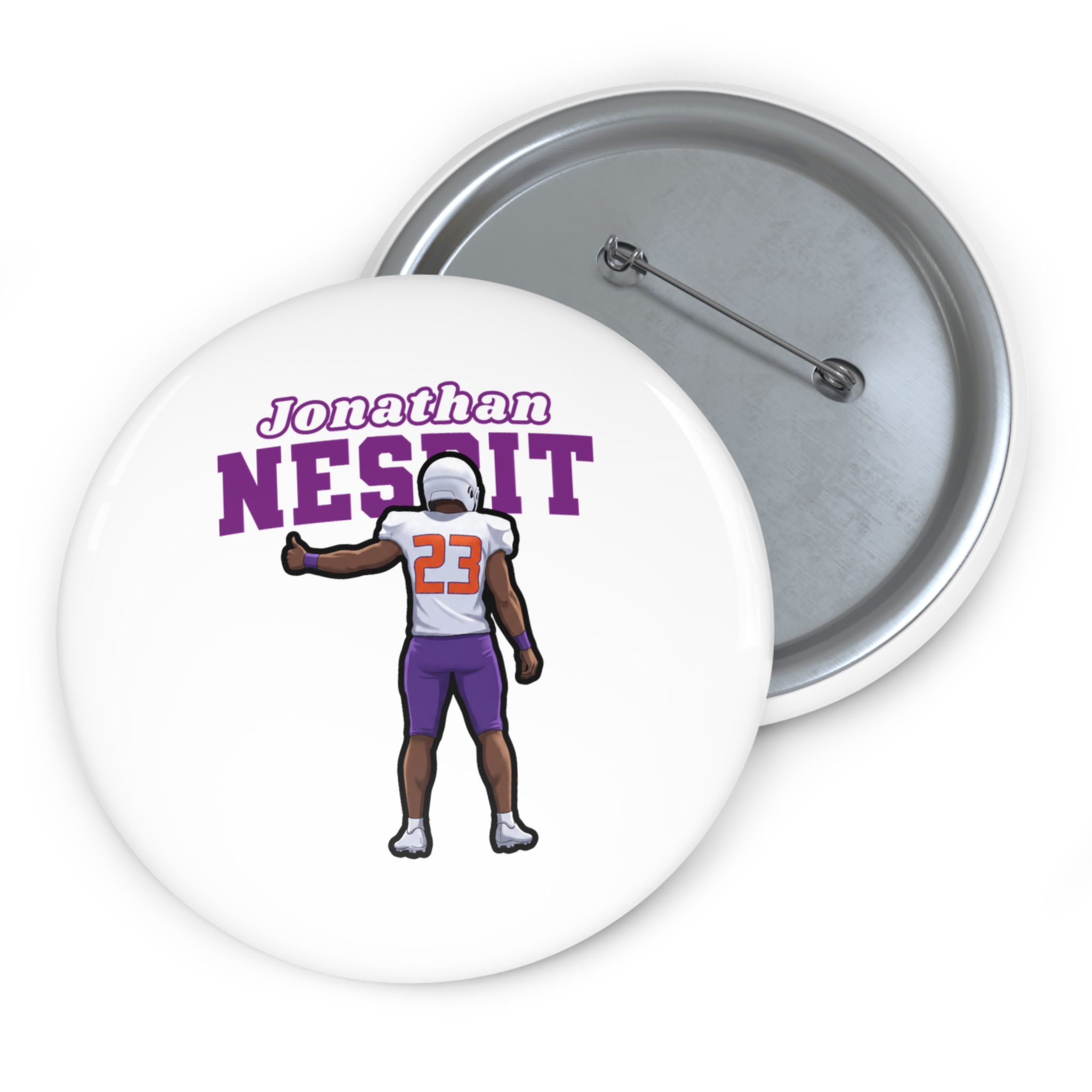 Game Day Pin — character_name_arch in Classic