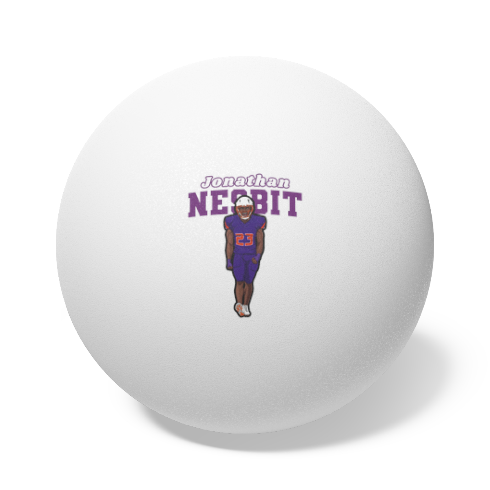 Ping Pong Balls, 6 pcs — character_name_arch in White