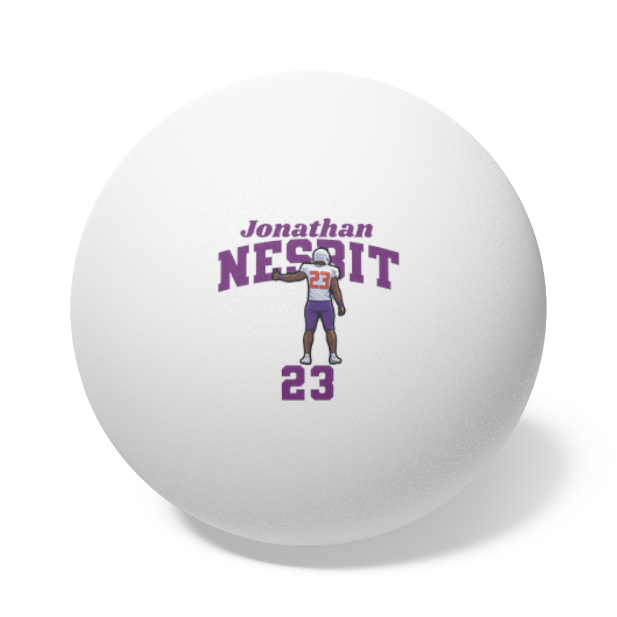 Ping Pong Balls, 6 pcs — character_signature_arch in White