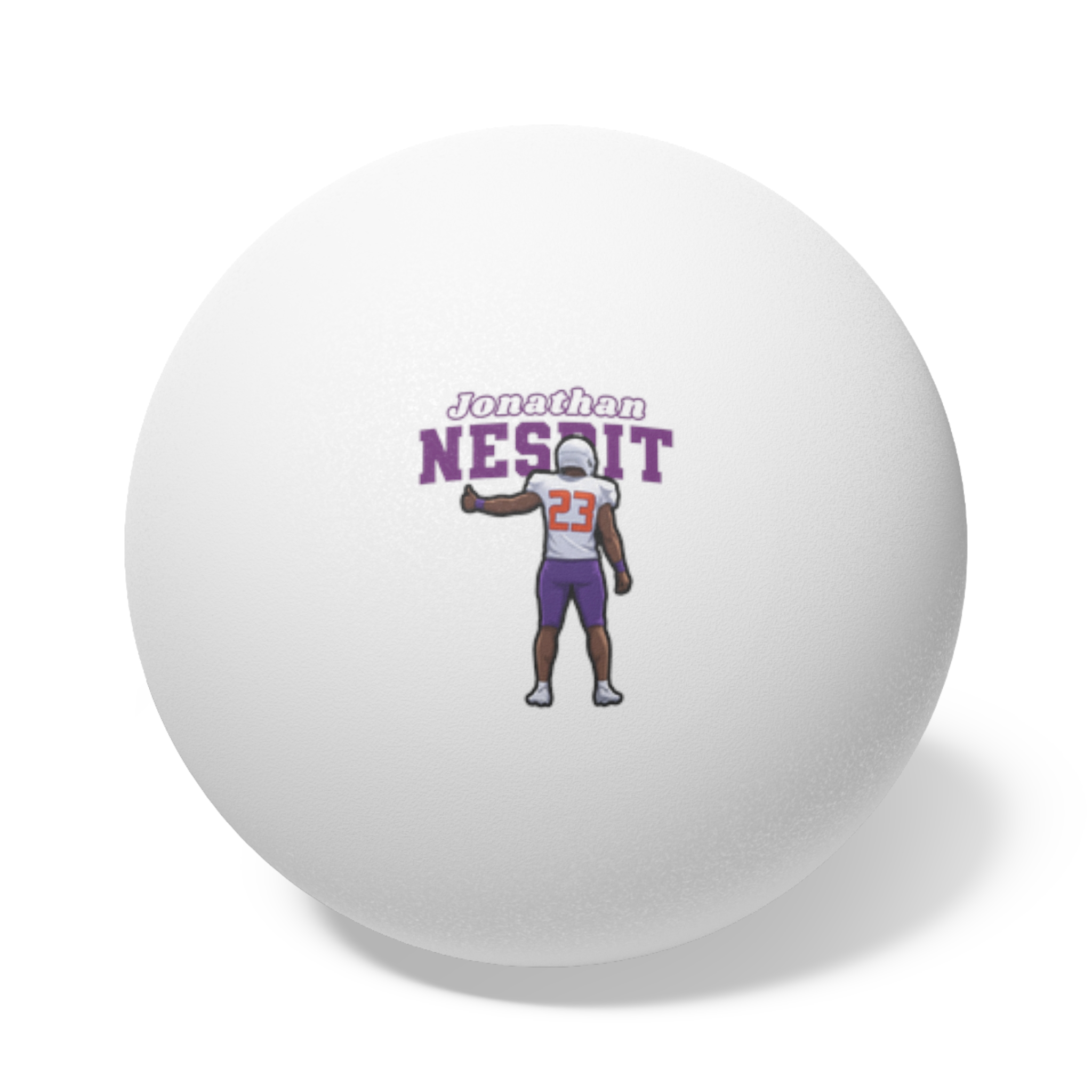 Ping Pong Balls, 6 pcs — character_name_arch in White