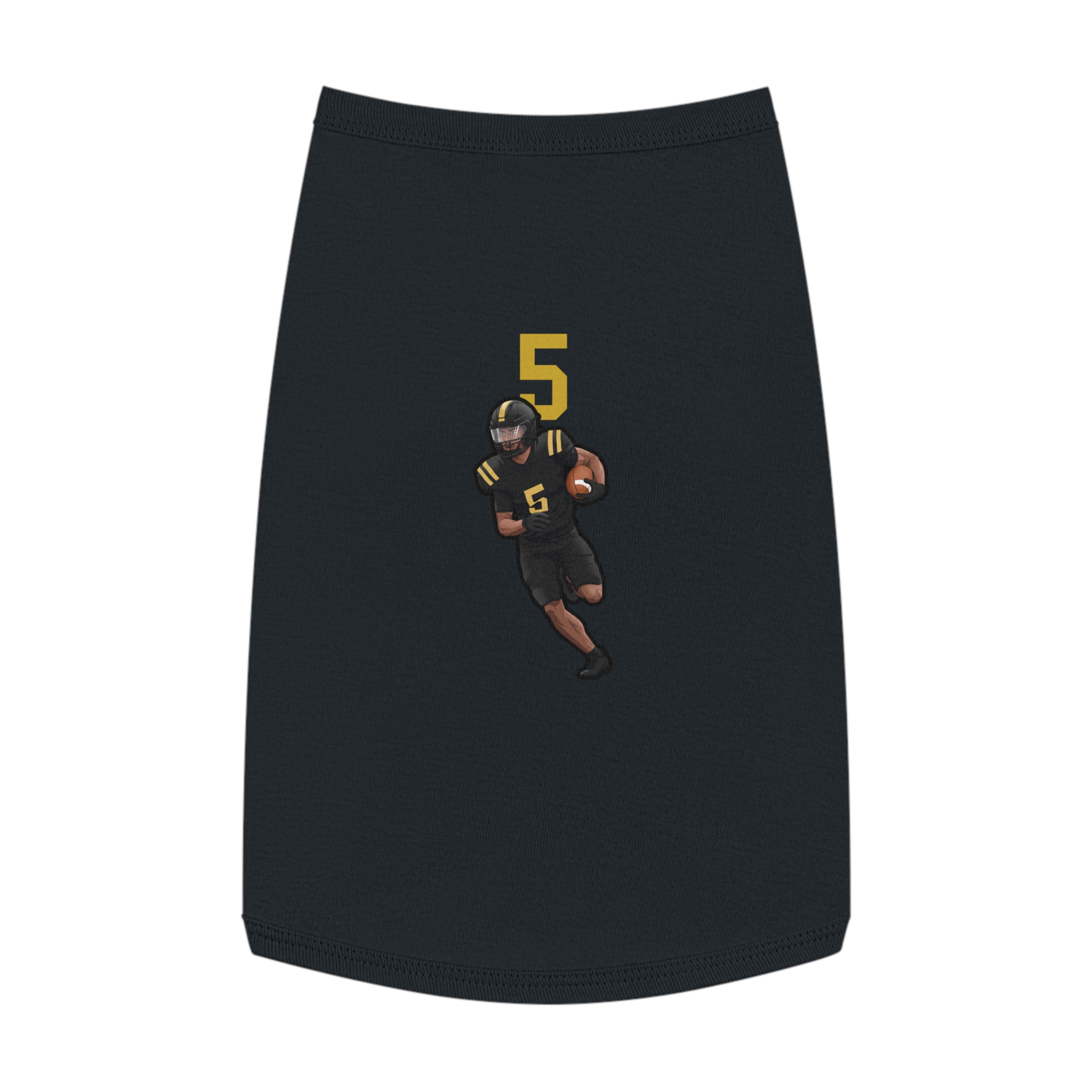 Pet Tank Top — character_number_top in White