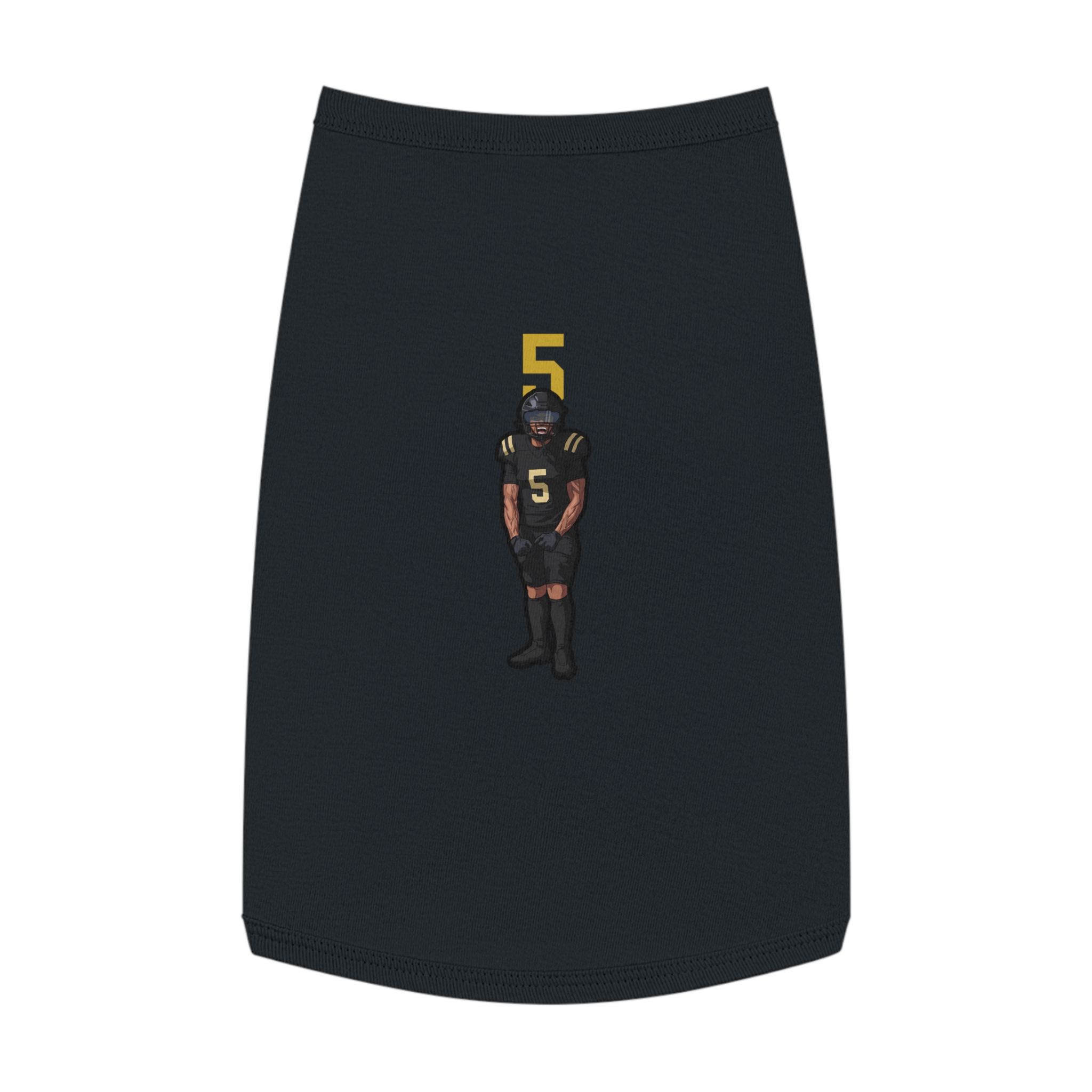Pet Tank Top — character_number_top in White