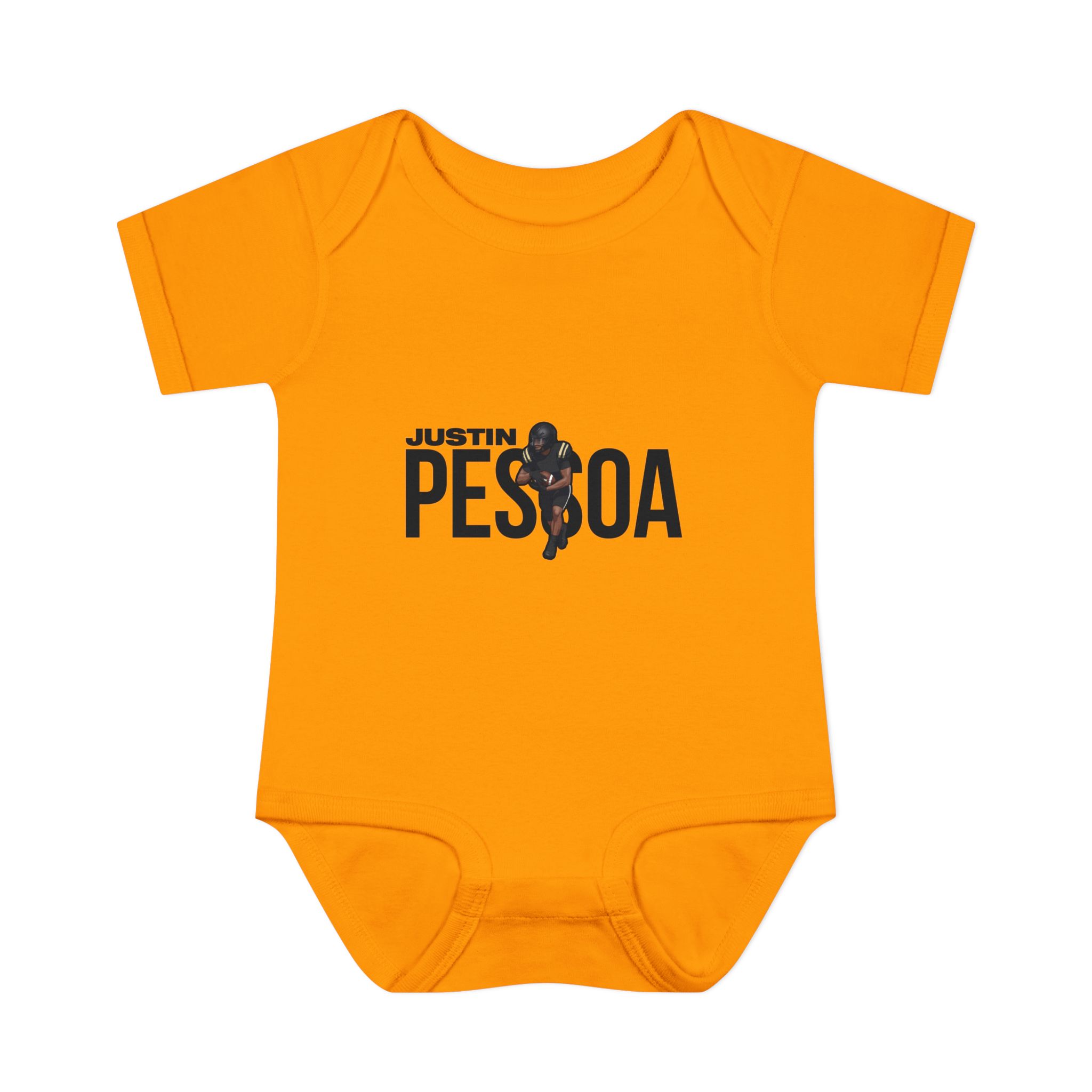 Baby Onesie — character_player_name in Gold