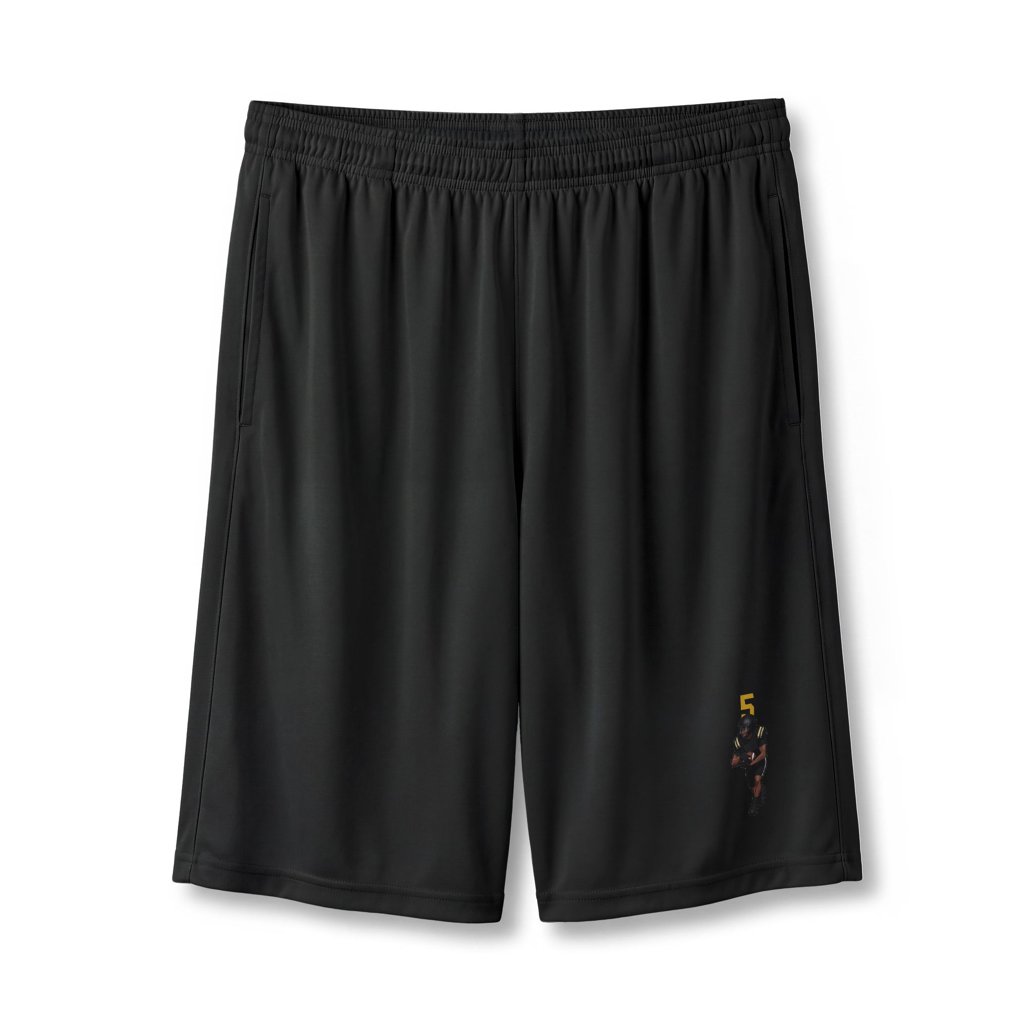 Shorts — character_number_top in Black