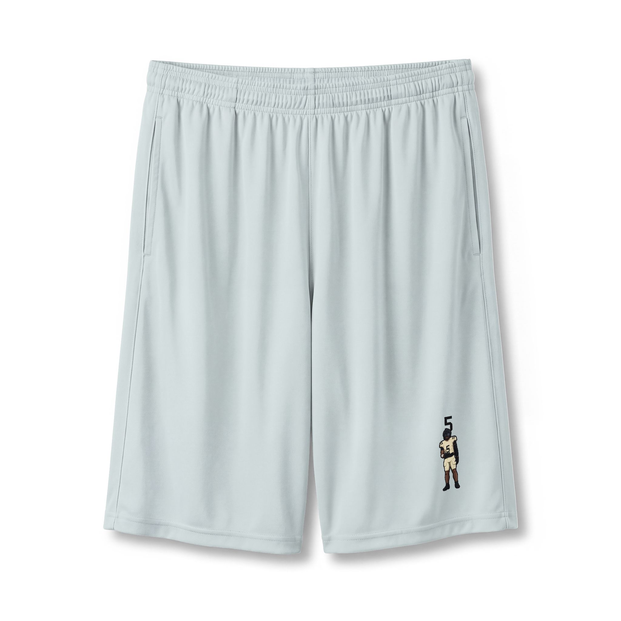 Shorts — character_number_top in Silver