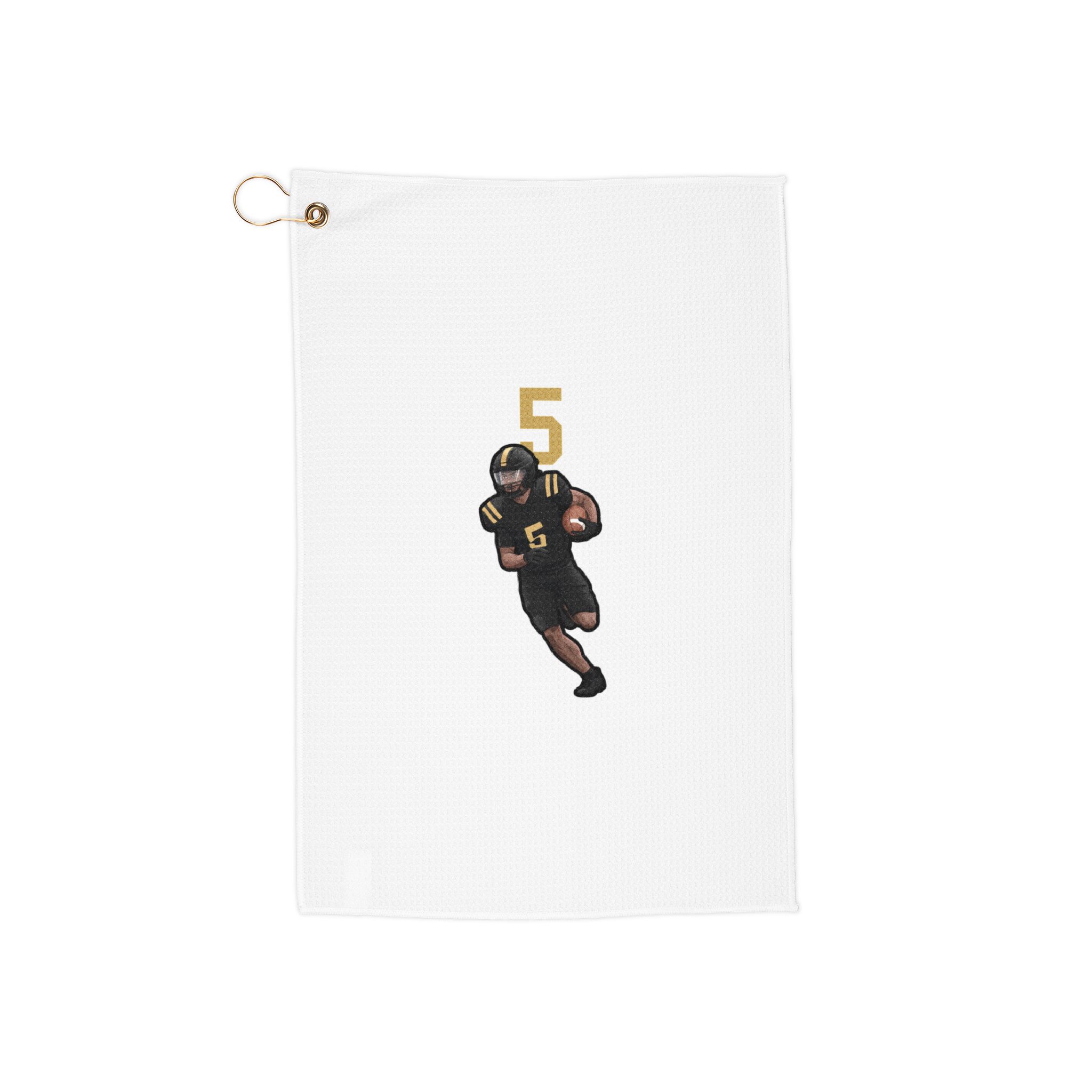 Golf Towel — character_number_top in Classic