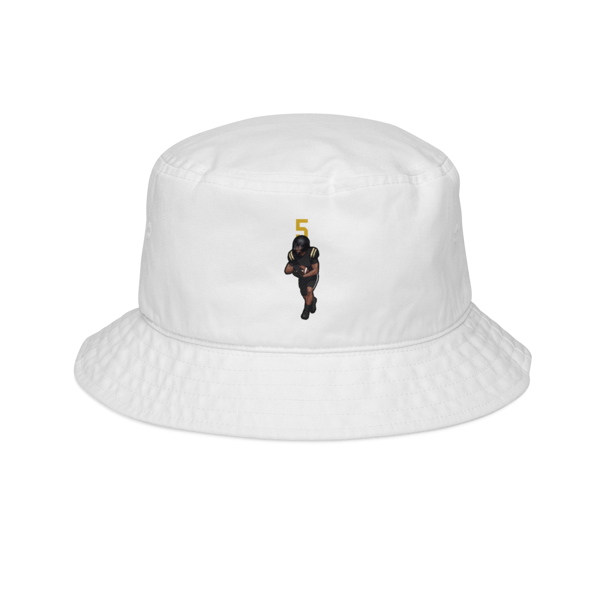 Bucket Hat — character_number_top in White