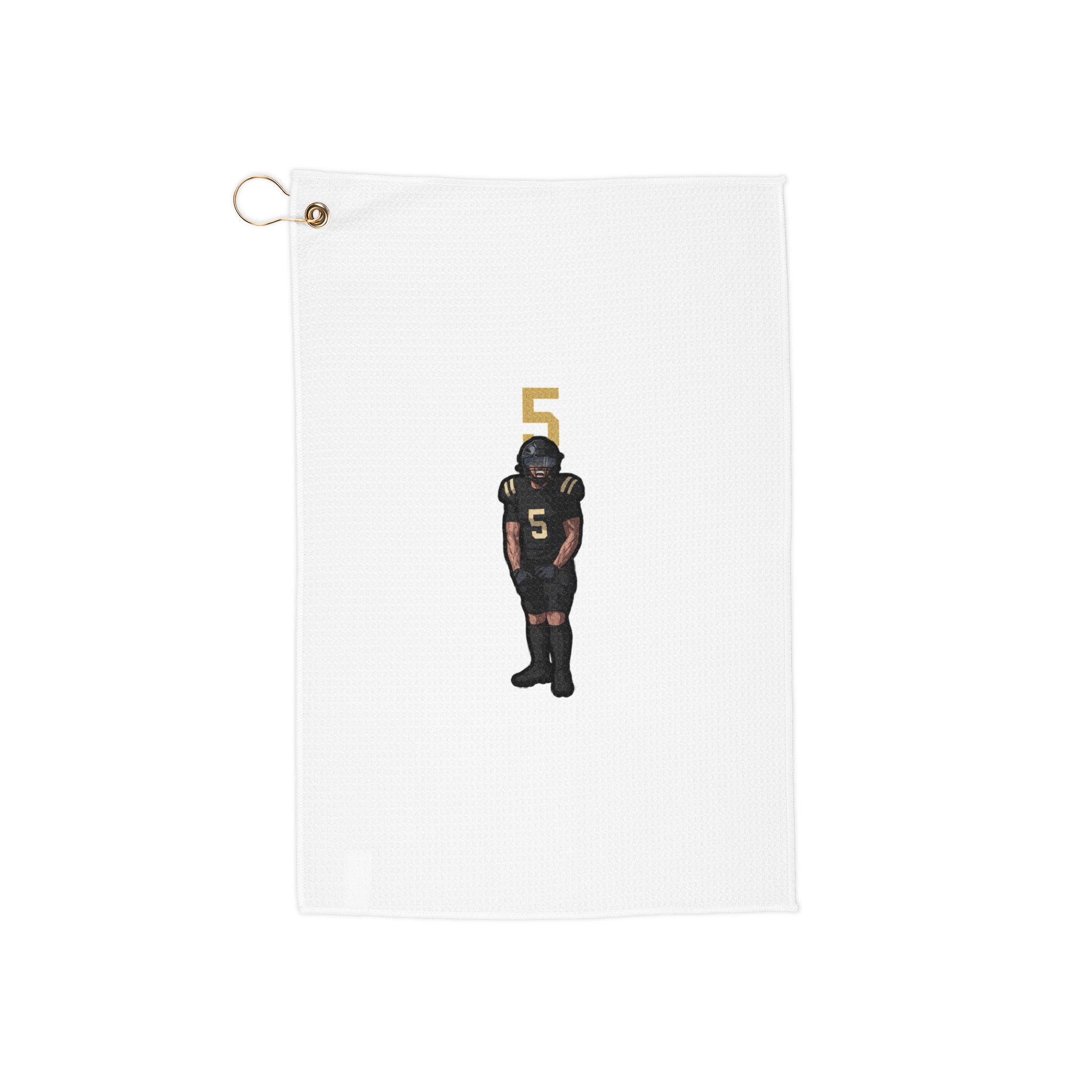 Golf Towel — character_number_top in Classic
