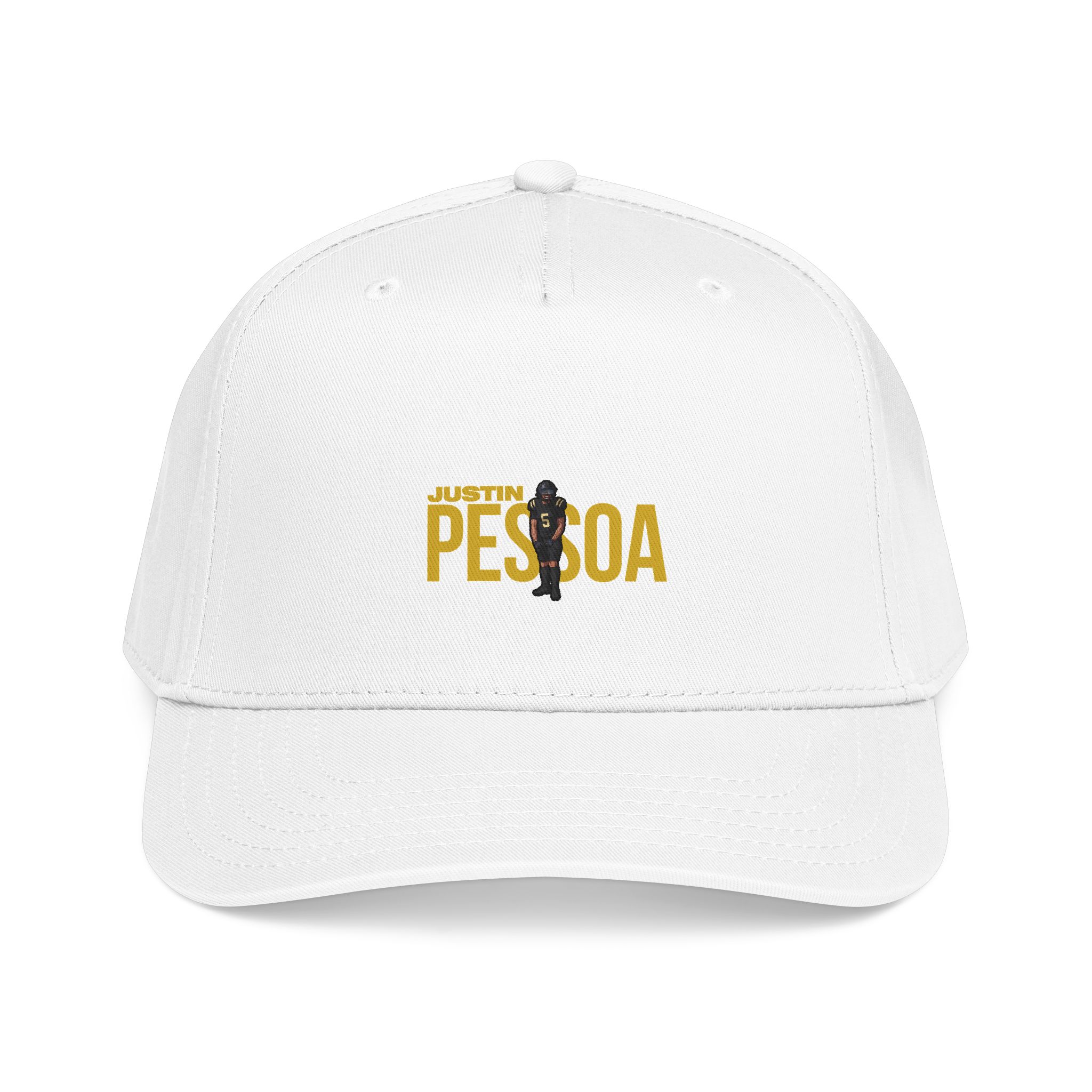 Baseball Cap — character_player_name in White