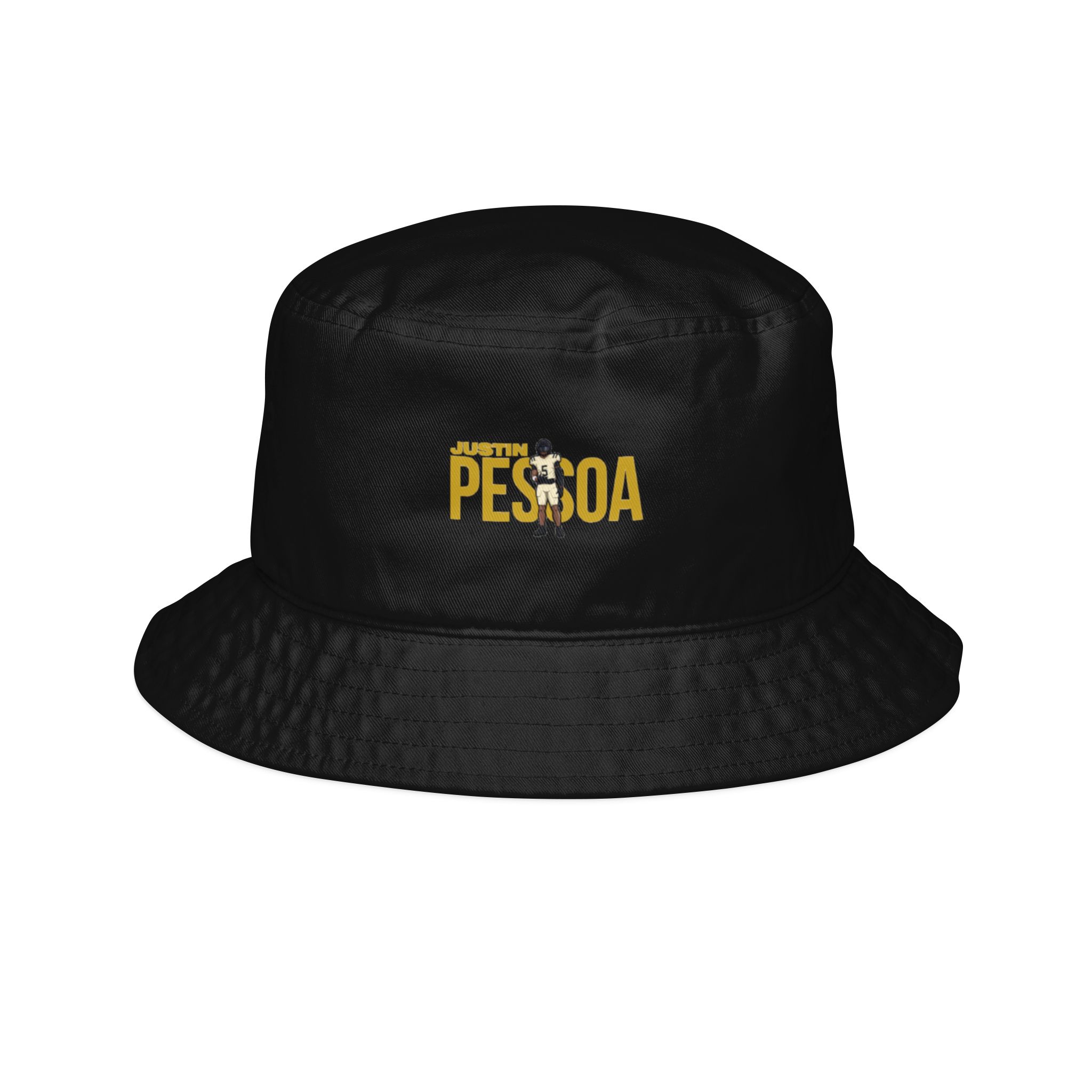 Bucket Hat — character_player_name in Black