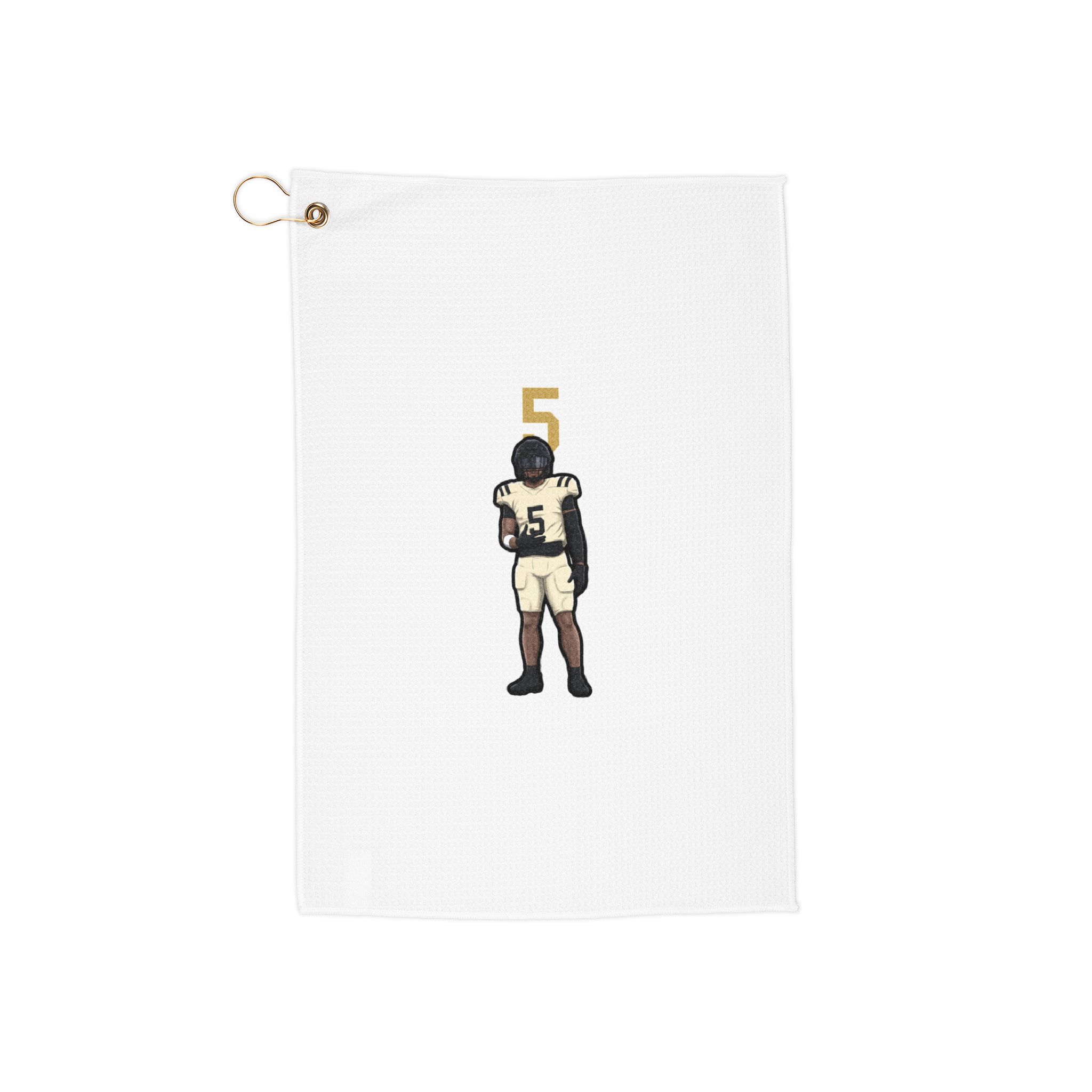 Golf Towel — character_number_top in Classic