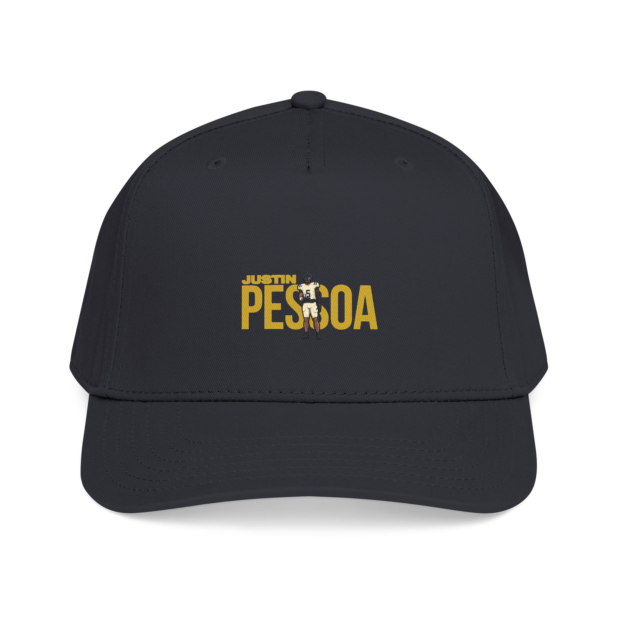 Baseball Cap — character_player_name in Black
