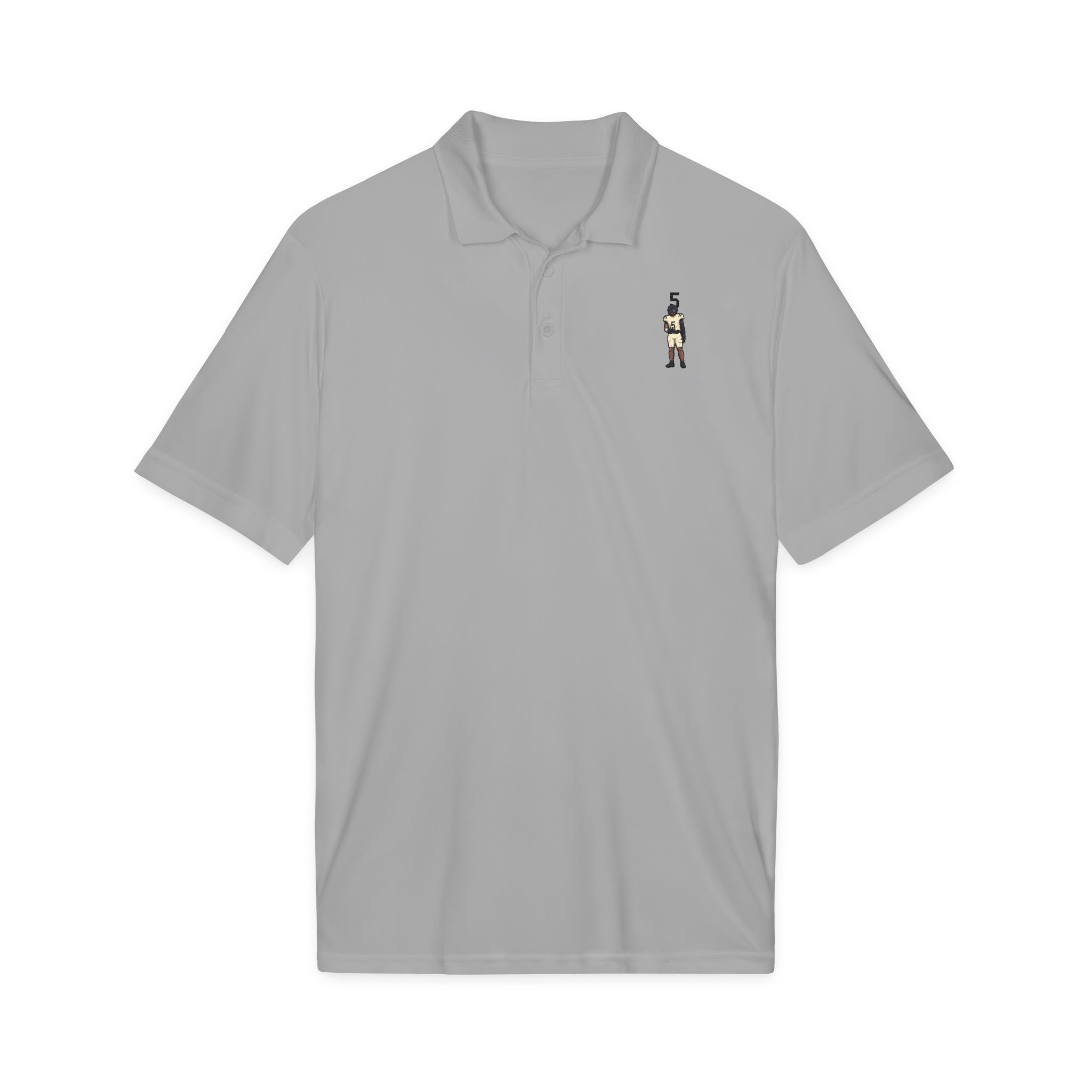 Polo — character_number_top in Silver