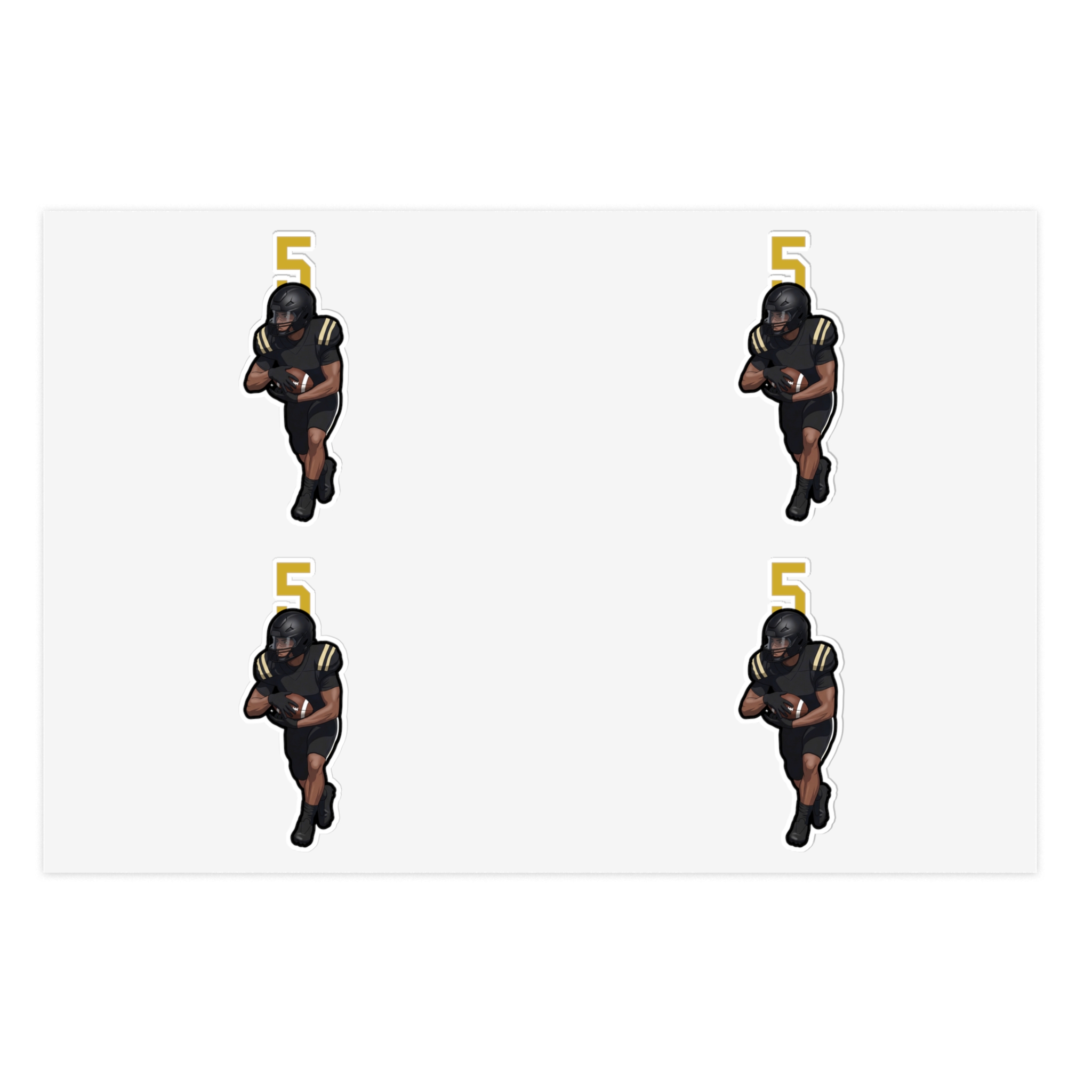 Sticker Sheet — character_number_top in Classic