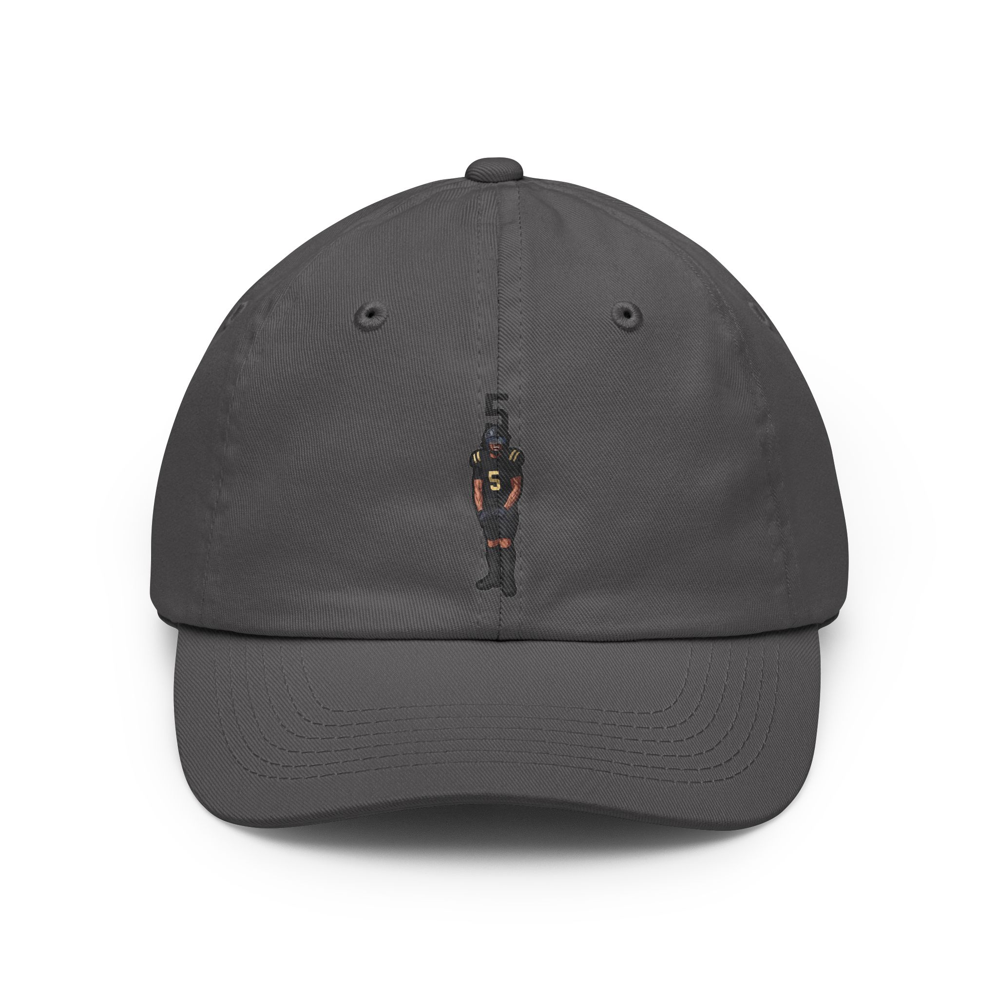 Classic Cap — character_number_top in Grey