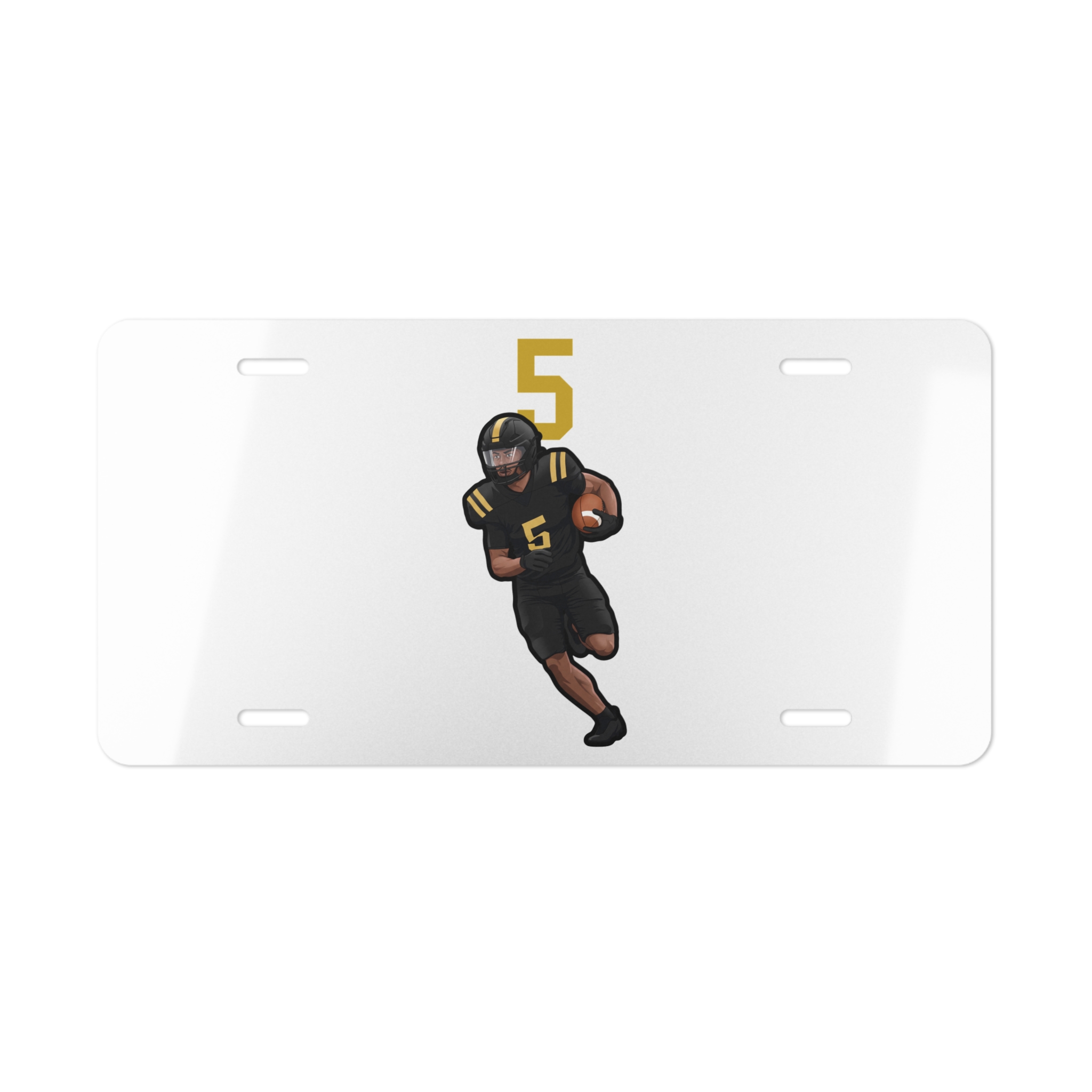 License Plate — character_number_top in Classic
