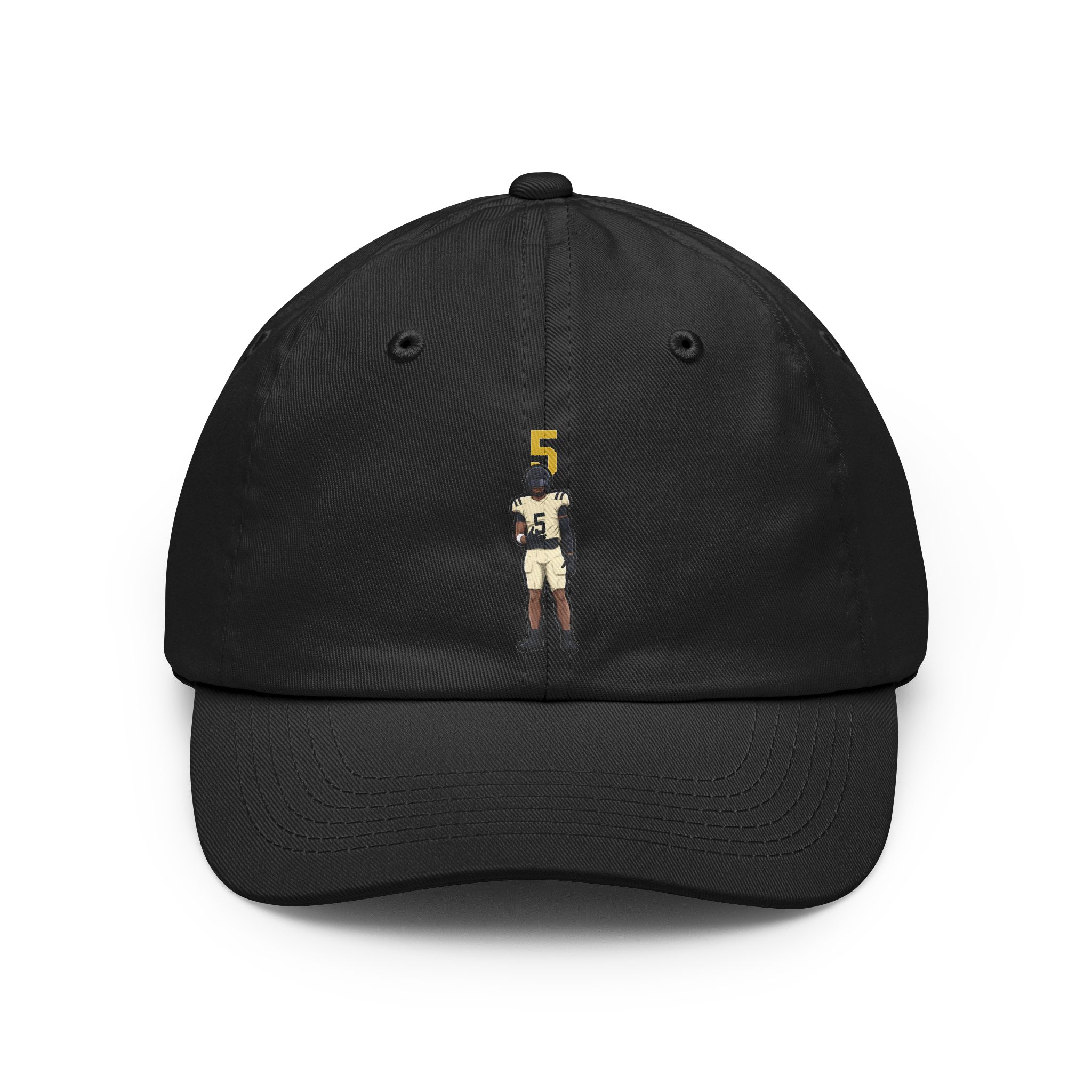 Classic Cap — character_number_top in Black