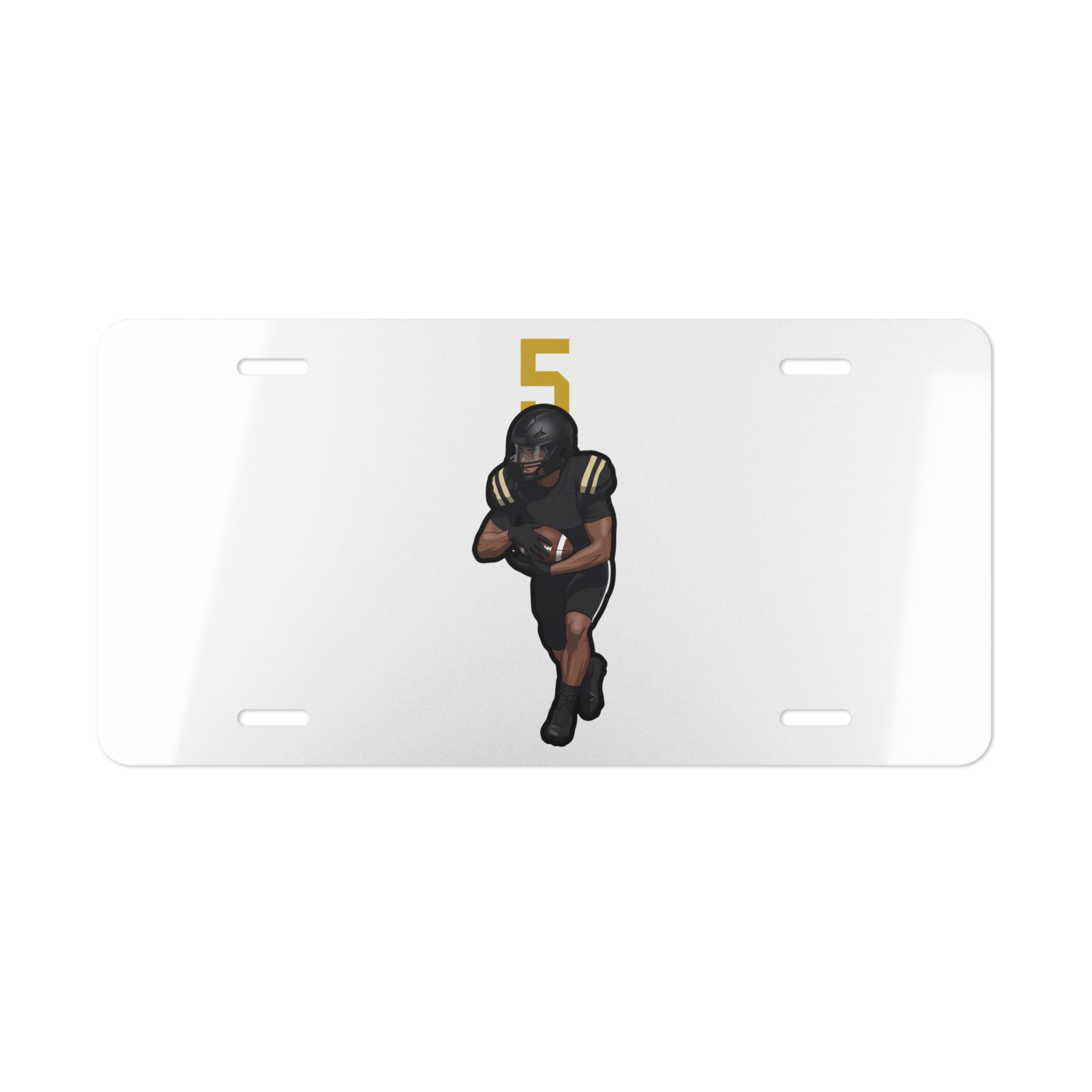 License Plate — character_number_top in Classic