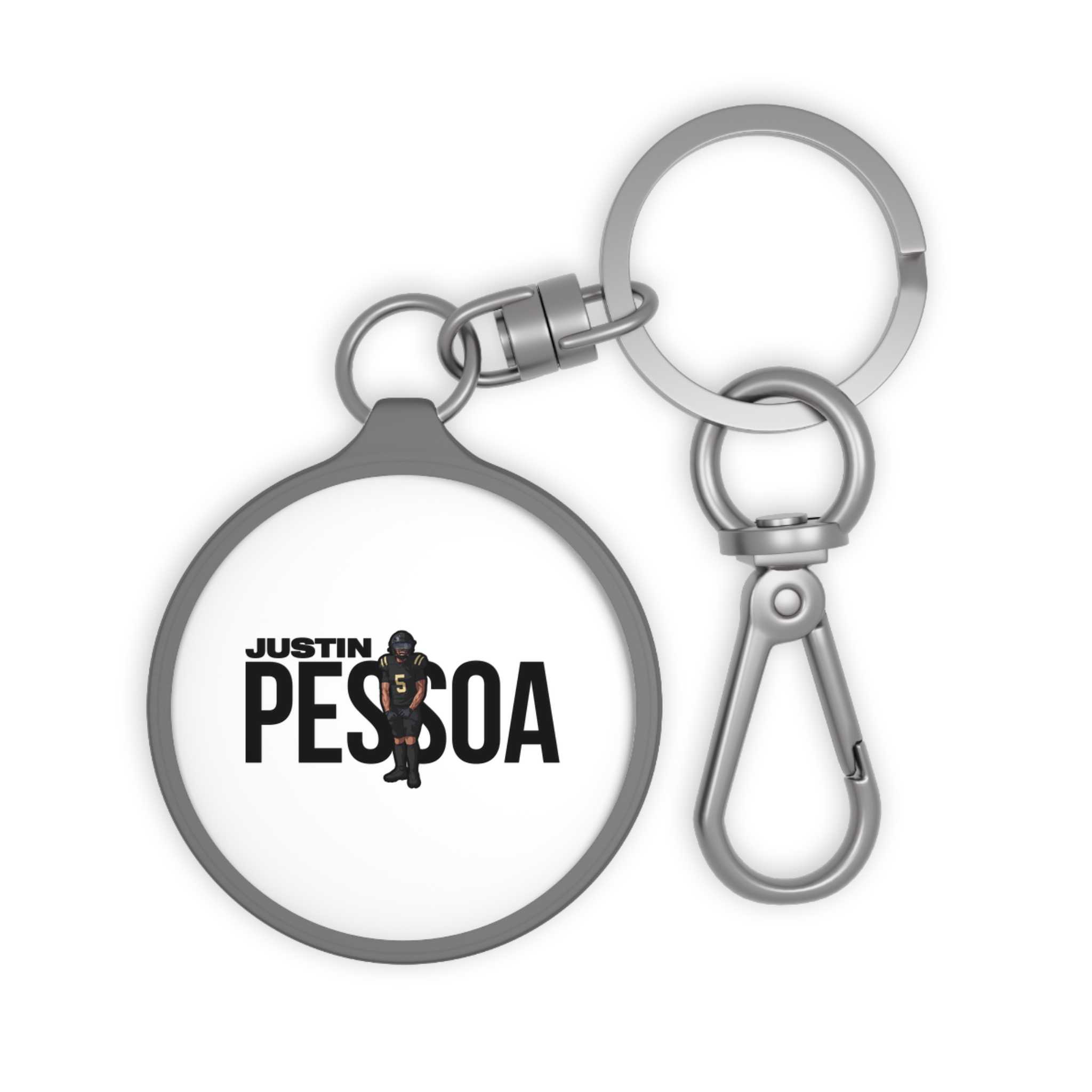Keychain — character_player_name in Grey