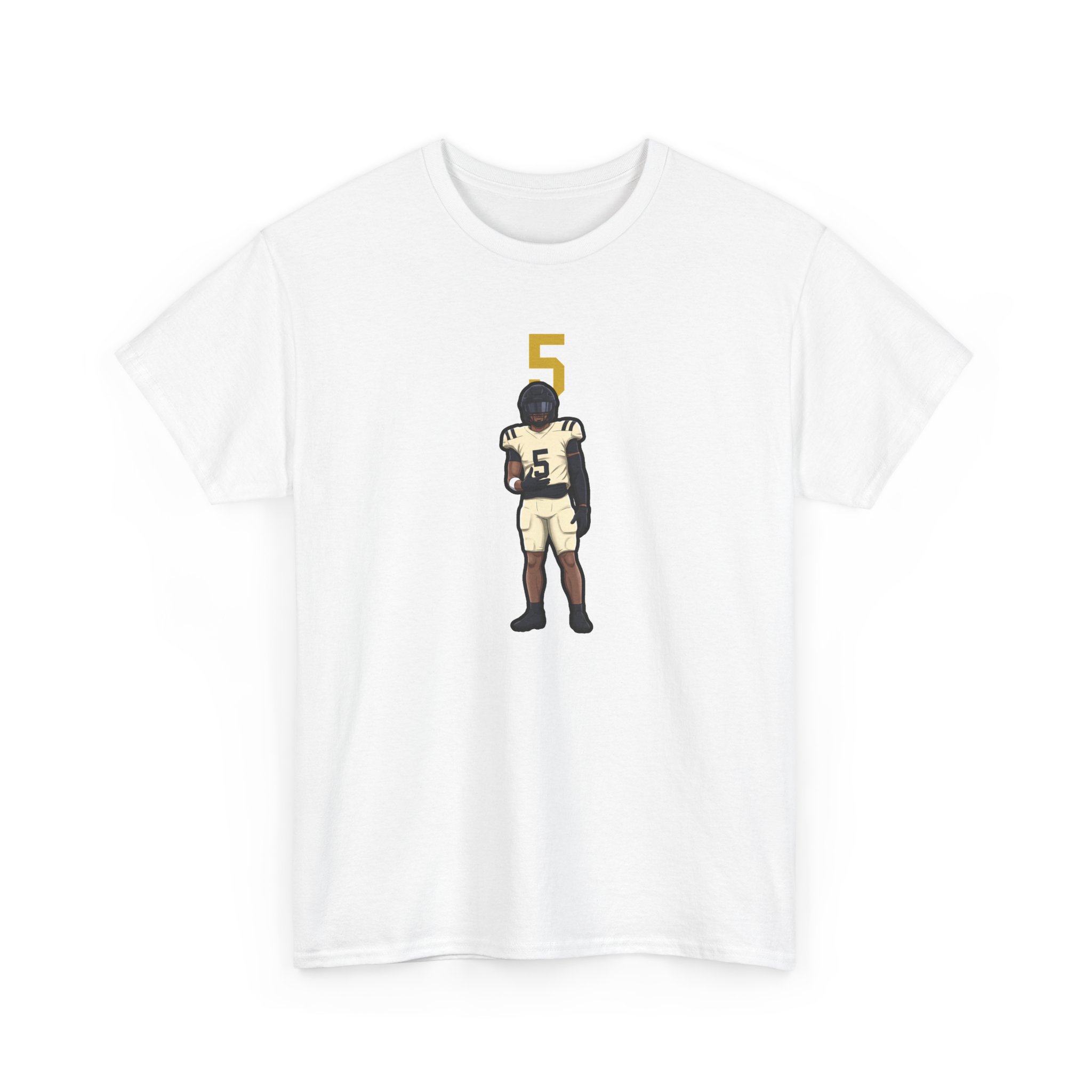 Tee — character_number_top in White
