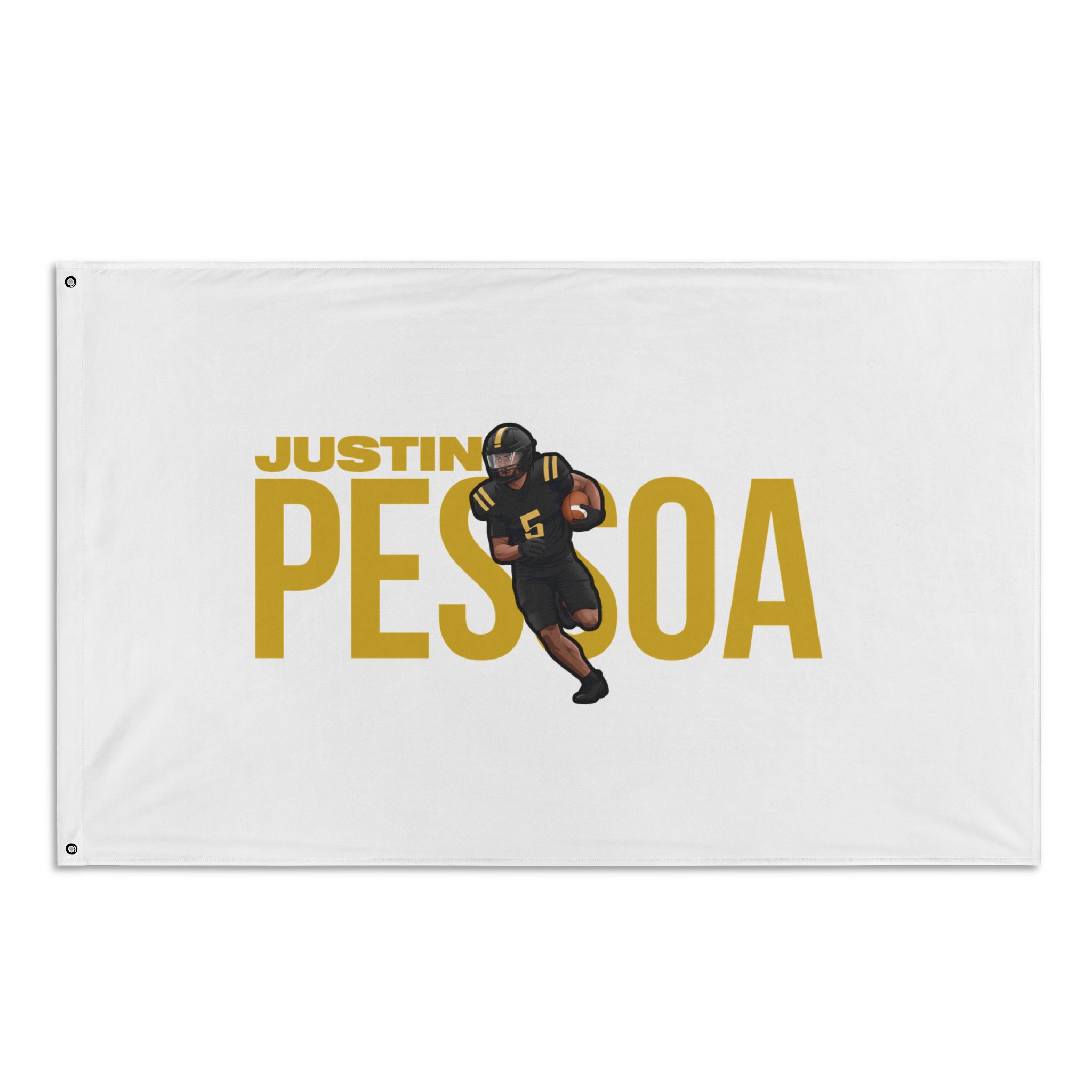 Flag (35 × 56 in) — character_player_name in Classic