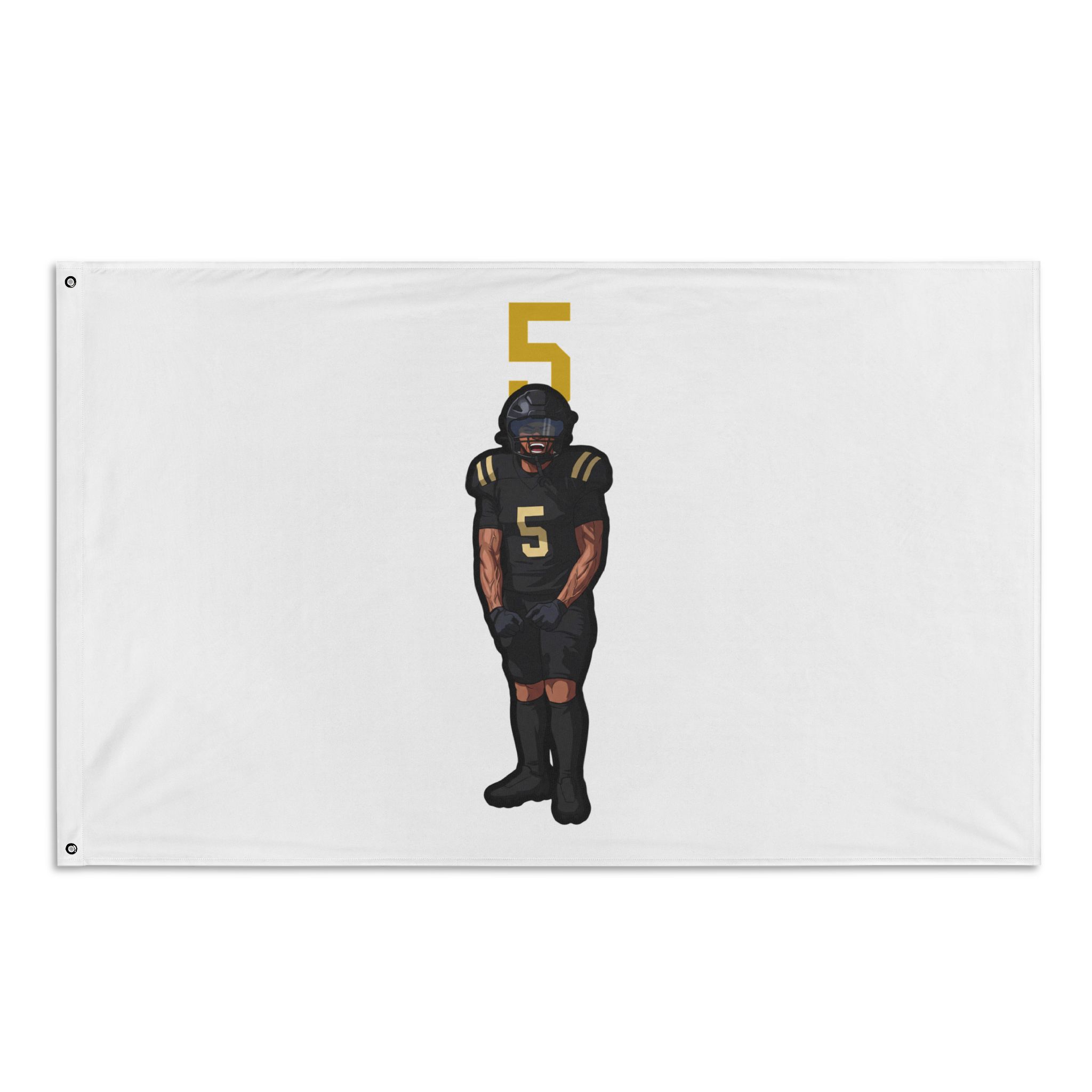 Flag (35 × 56 in) — character_number_top in Classic