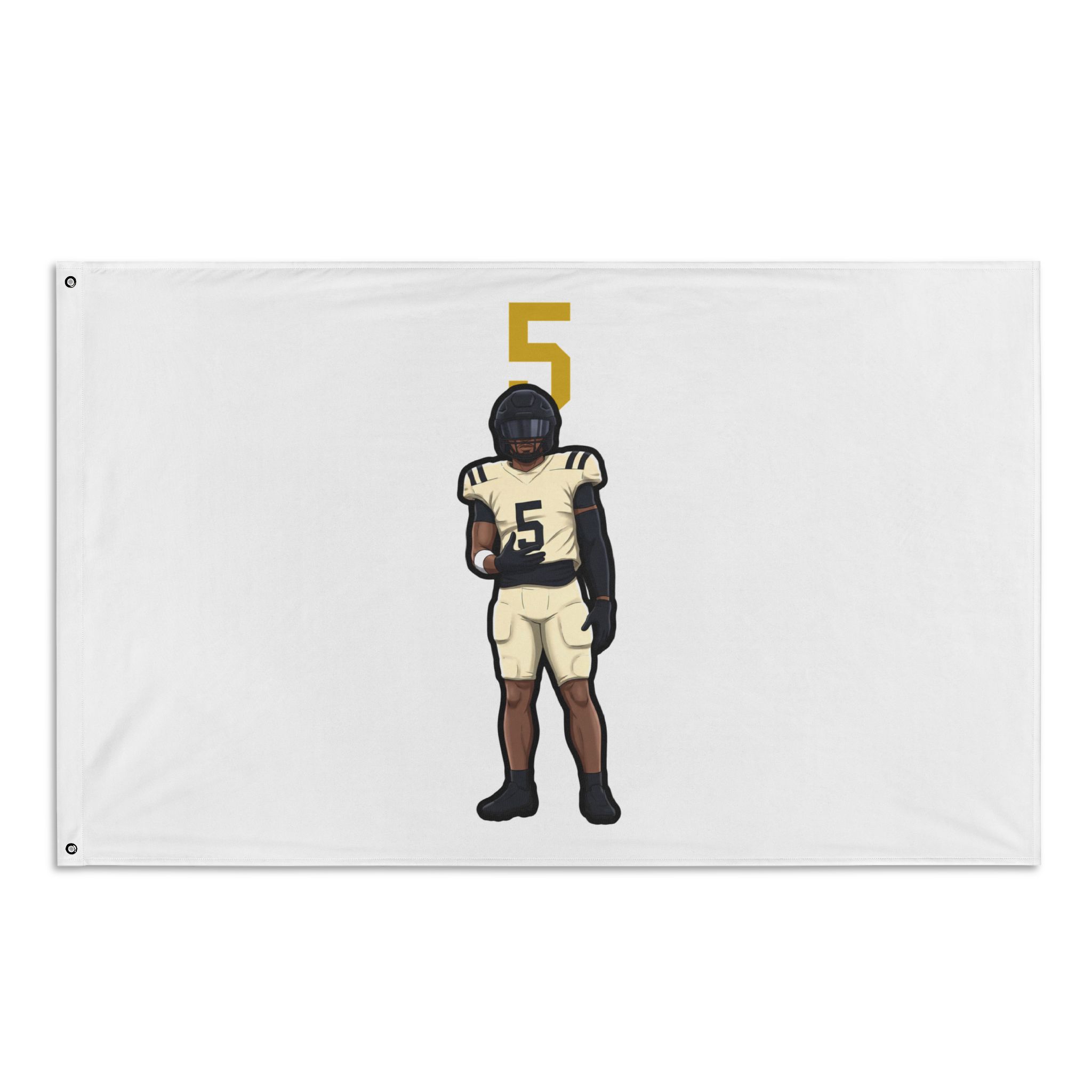 Flag (35 × 56 in) — character_number_top in Classic