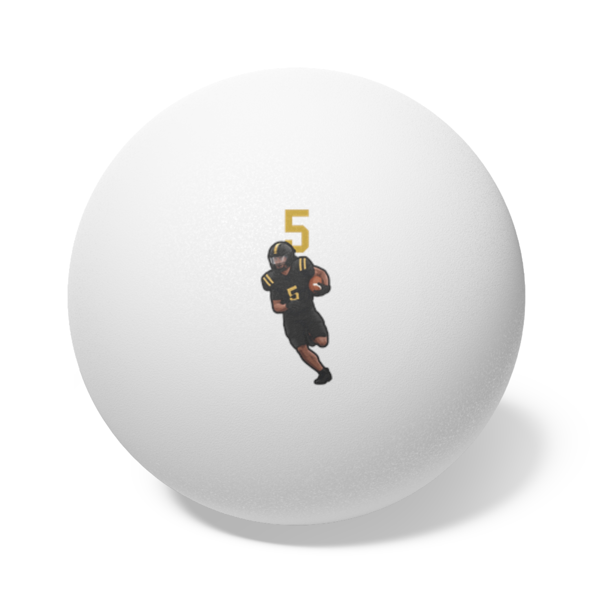 Ping Pong Balls, 6 pcs — character_number_top in White