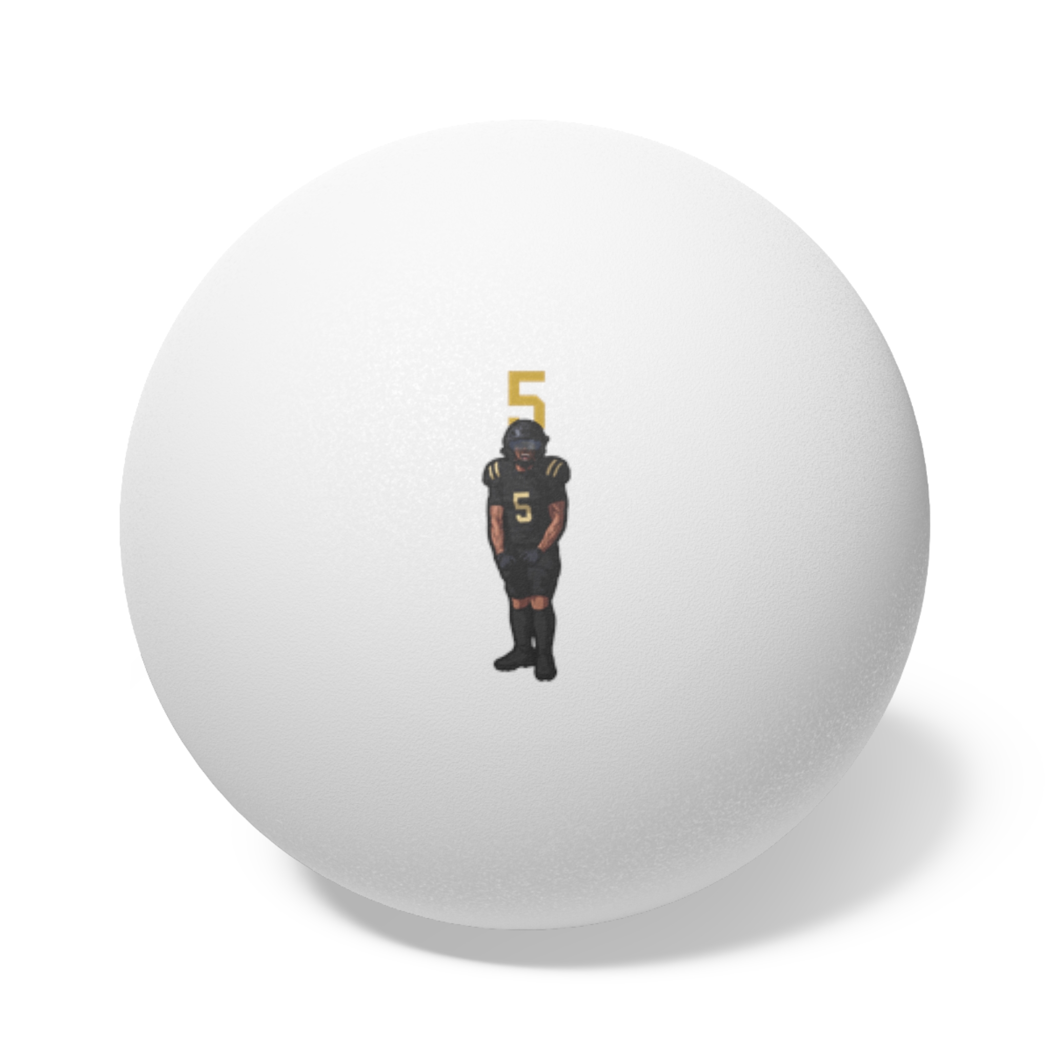 Ping Pong Balls, 6 pcs — character_number_top in White